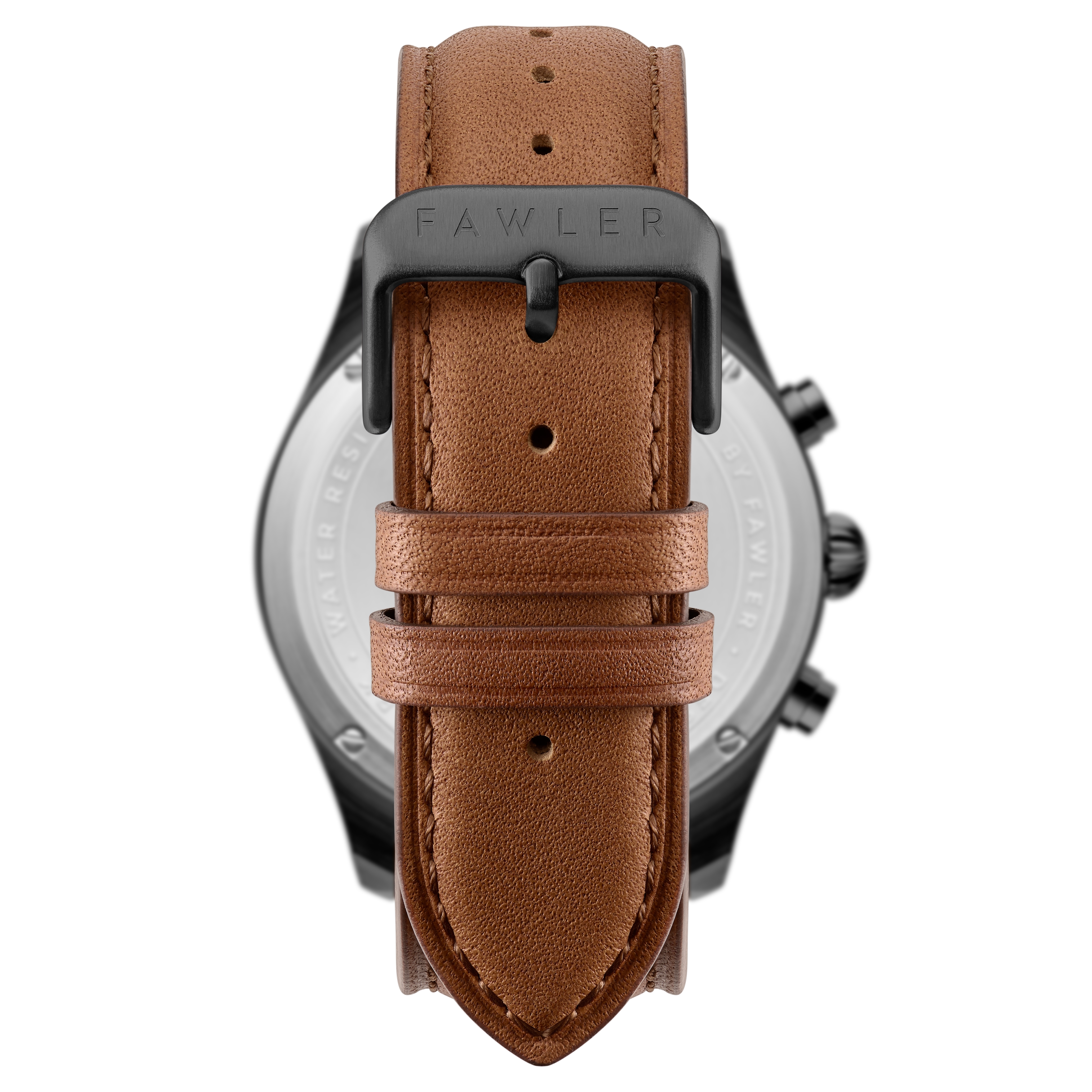 Fraser | Black & Brown Pilot’s Chronograph Watch - 5