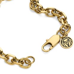 Essentials | Bracciale a catena con cavo da 10 mm color oro | Disponibile! | Lucleon Essentials | Bracciale a catena con cavo da 10 mm color oro | Disponibile! | Lucleon