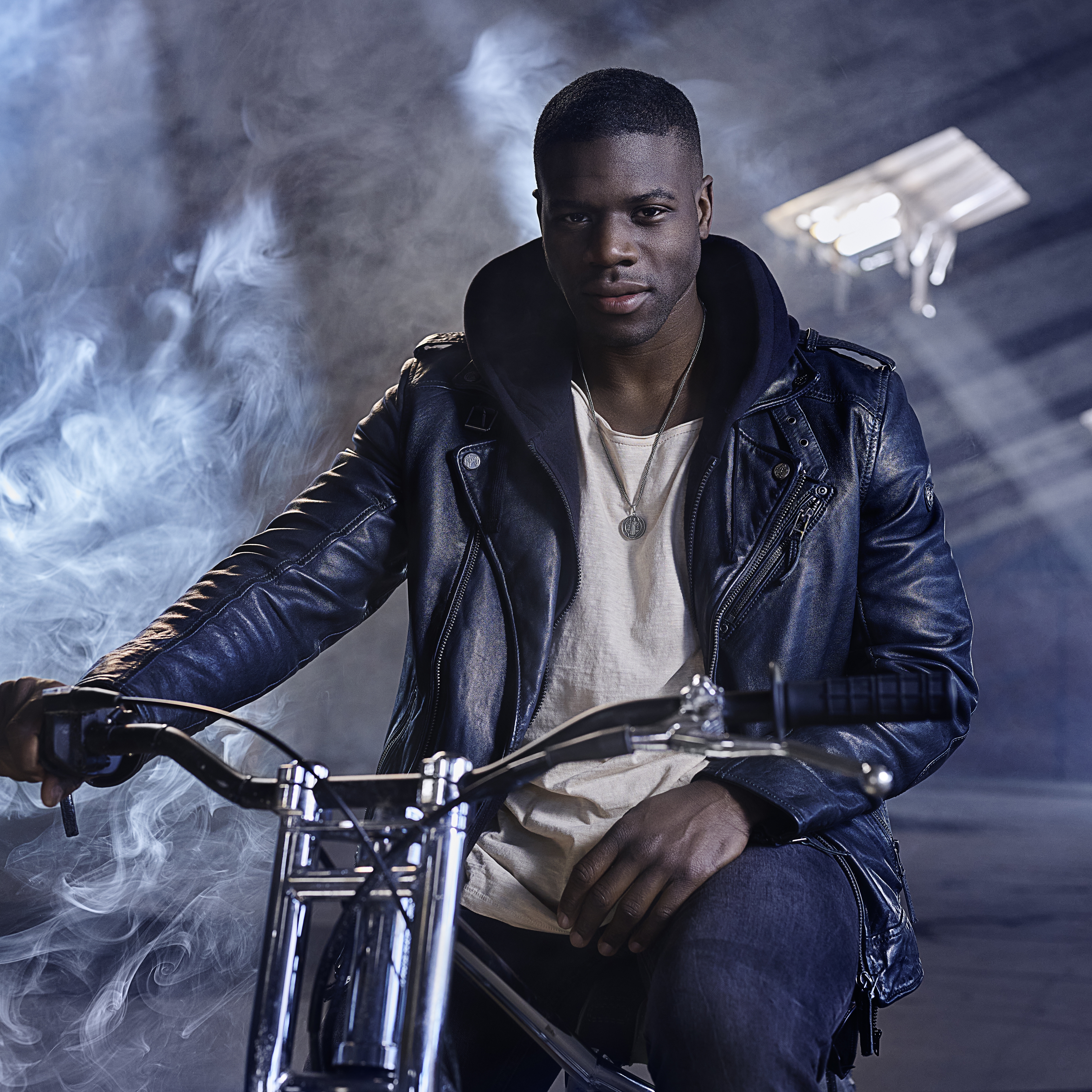 Sanctus | Collar de Medalla de San Benito plateado vintage - 4