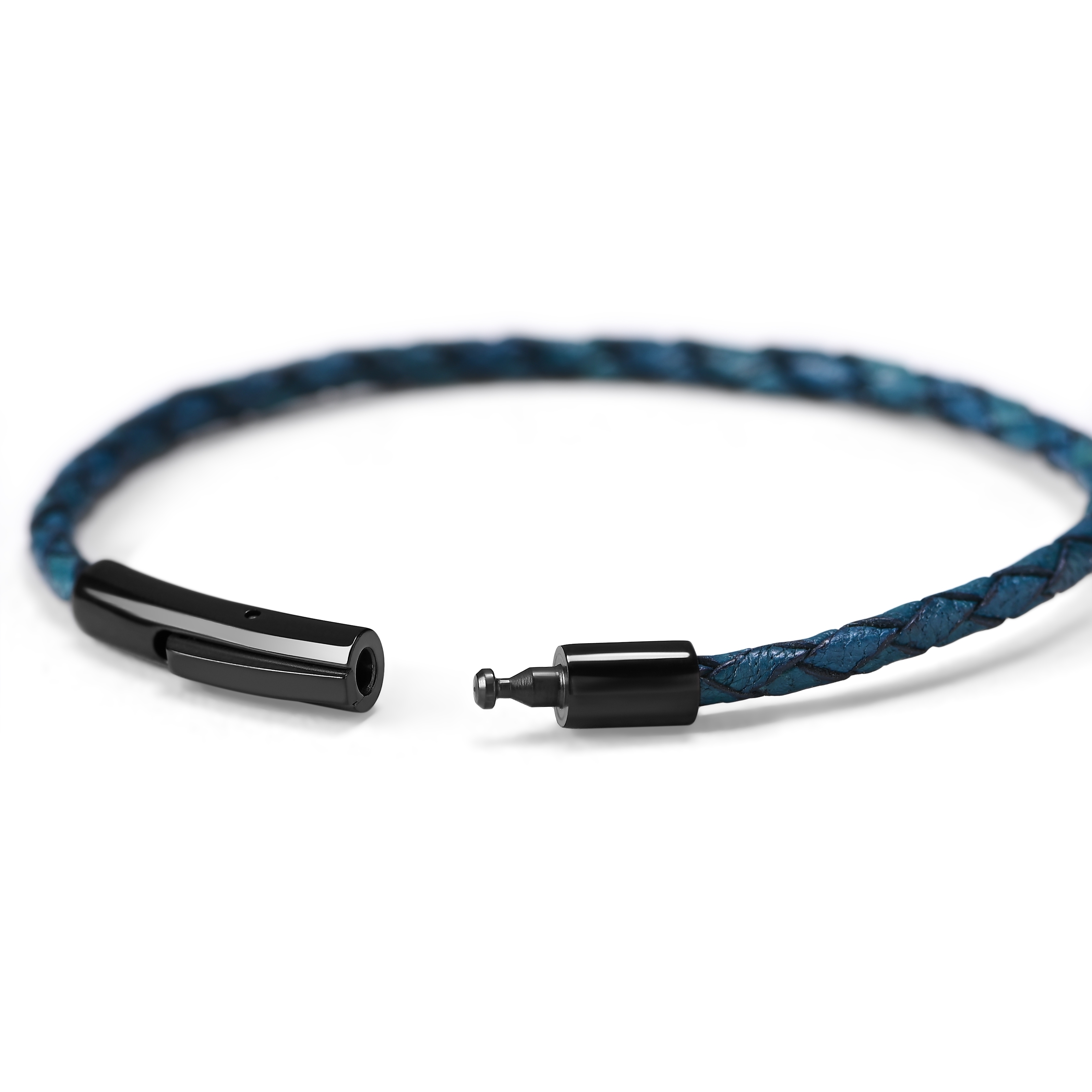 Navy & Black 925 William Bracelet - 5