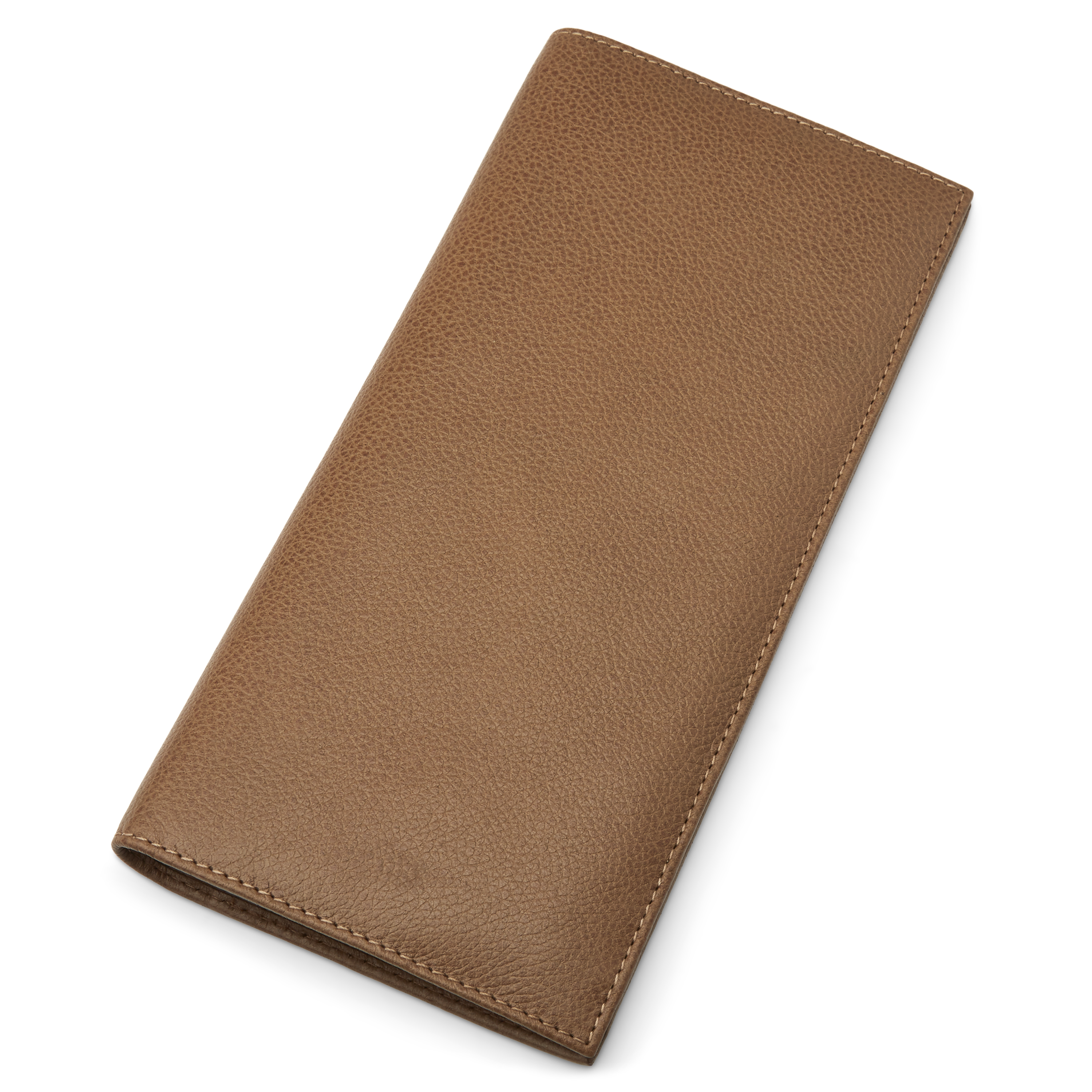 Cartera de viaje de cuero marrón con bloqueo RFID Lowe - 7