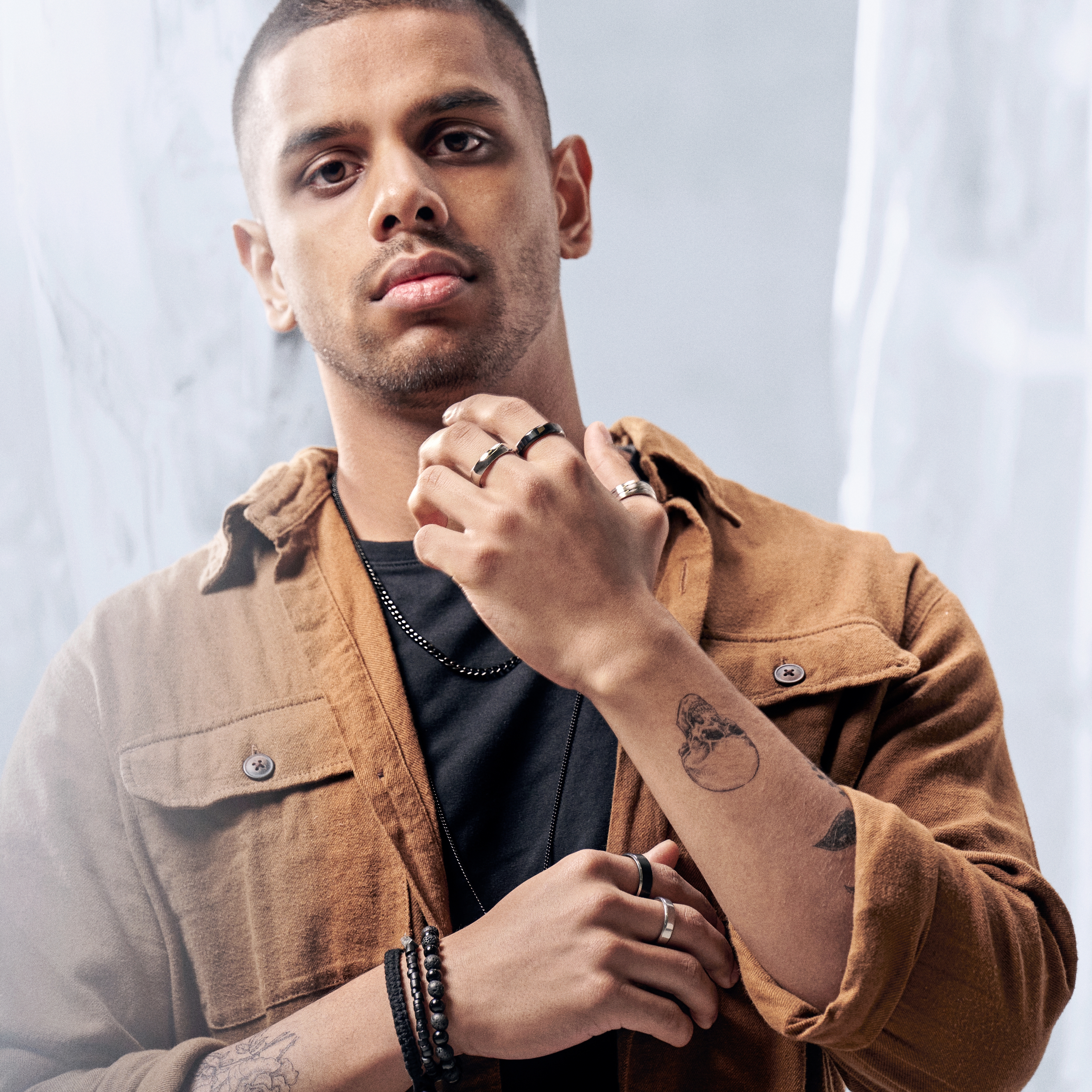 Aesop Cade Silberfarbener Titanring - 5