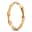 Molten | Guldtonet Rustfrit Stål Bølget Ring - 4 mm Molten | Guldtonet Rustfrit Stål Bølget Ring - 4 mm