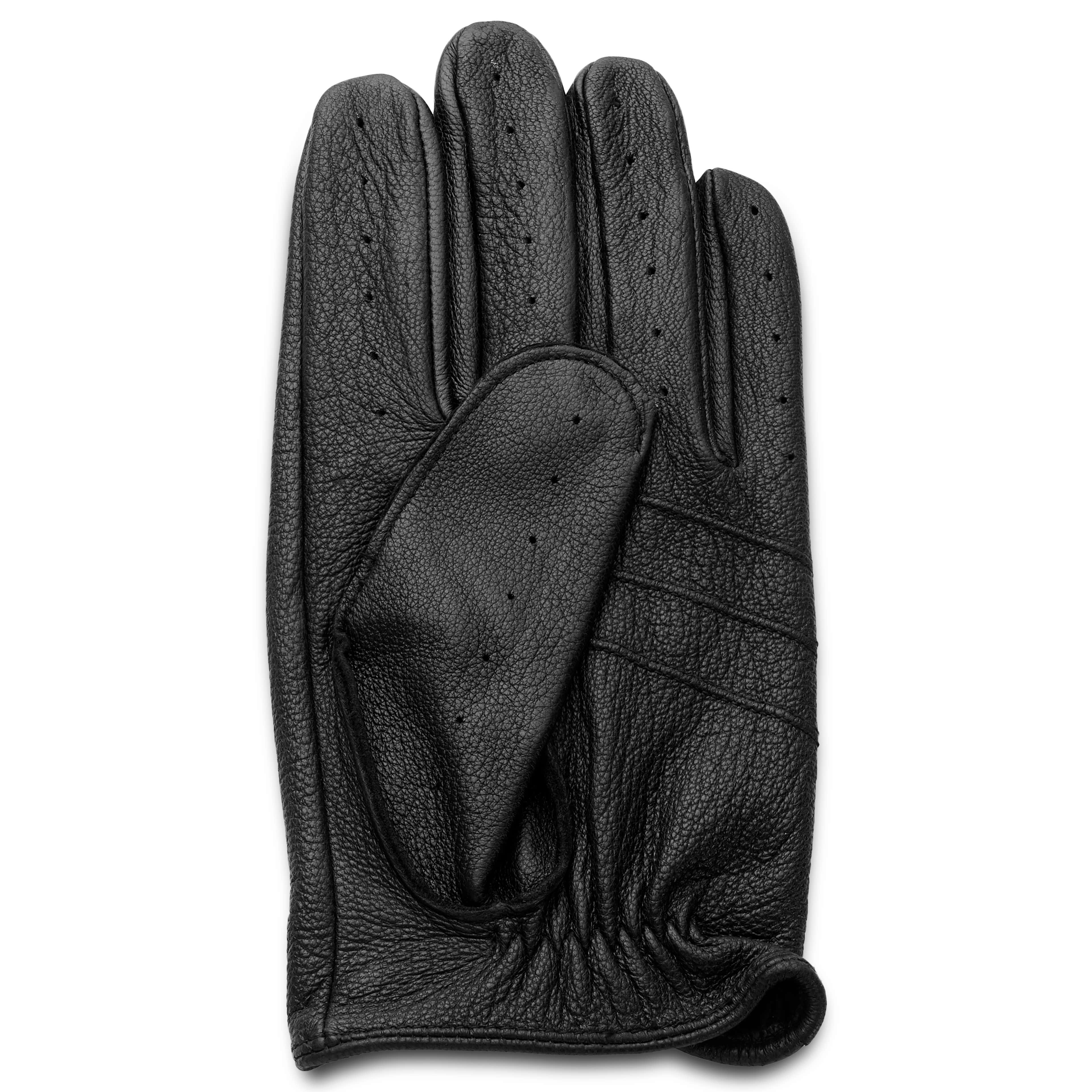 Black Sheep Leather Driving Gloves  - 5 - gallery