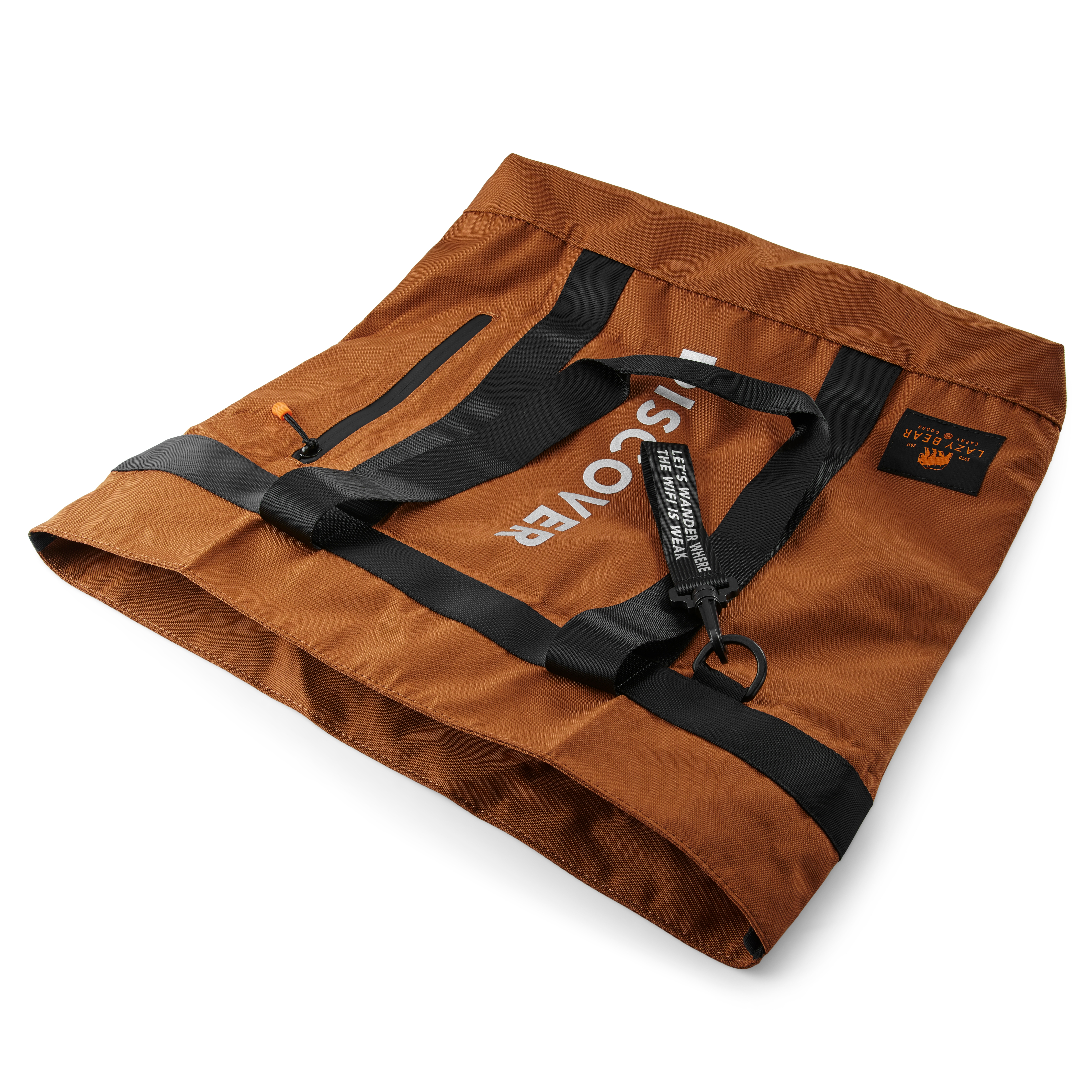 Lamair Braune Faltbare Einkaufstasche - 6