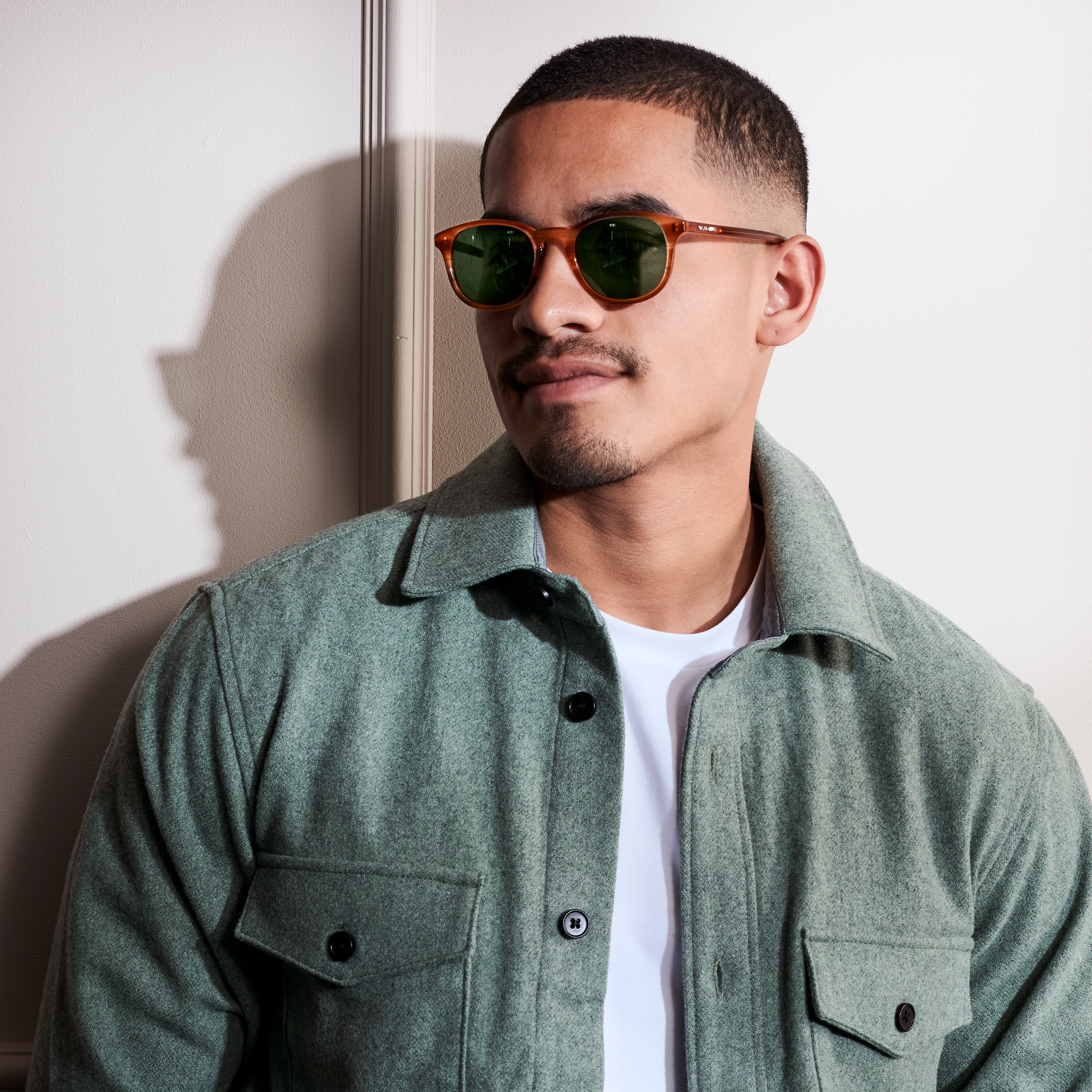 Óculos de Sol Polarizados Warrick Thea marrom e verde - 2