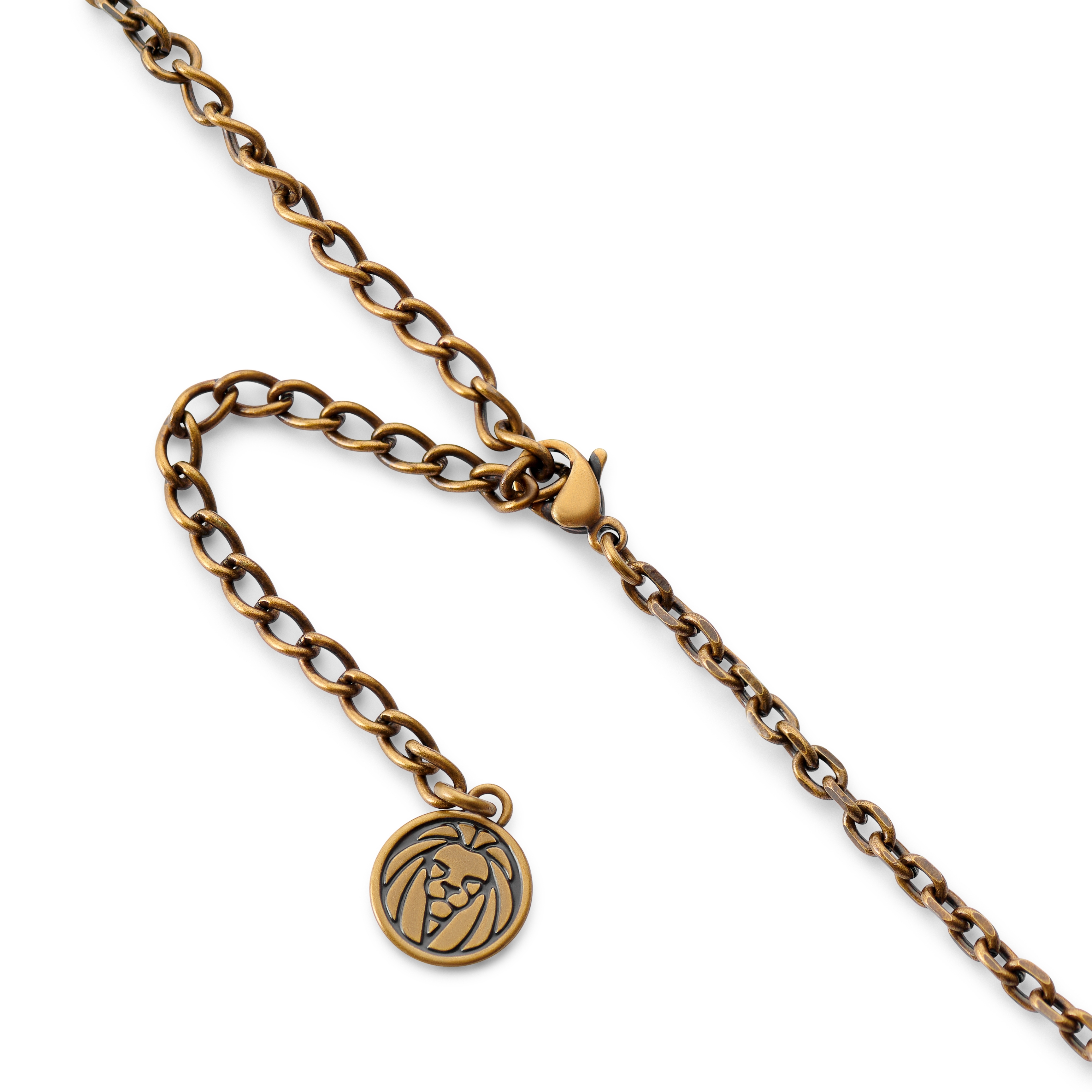 Obelius | Vintage Gold-tone Griffin Tondo Necklace - 7