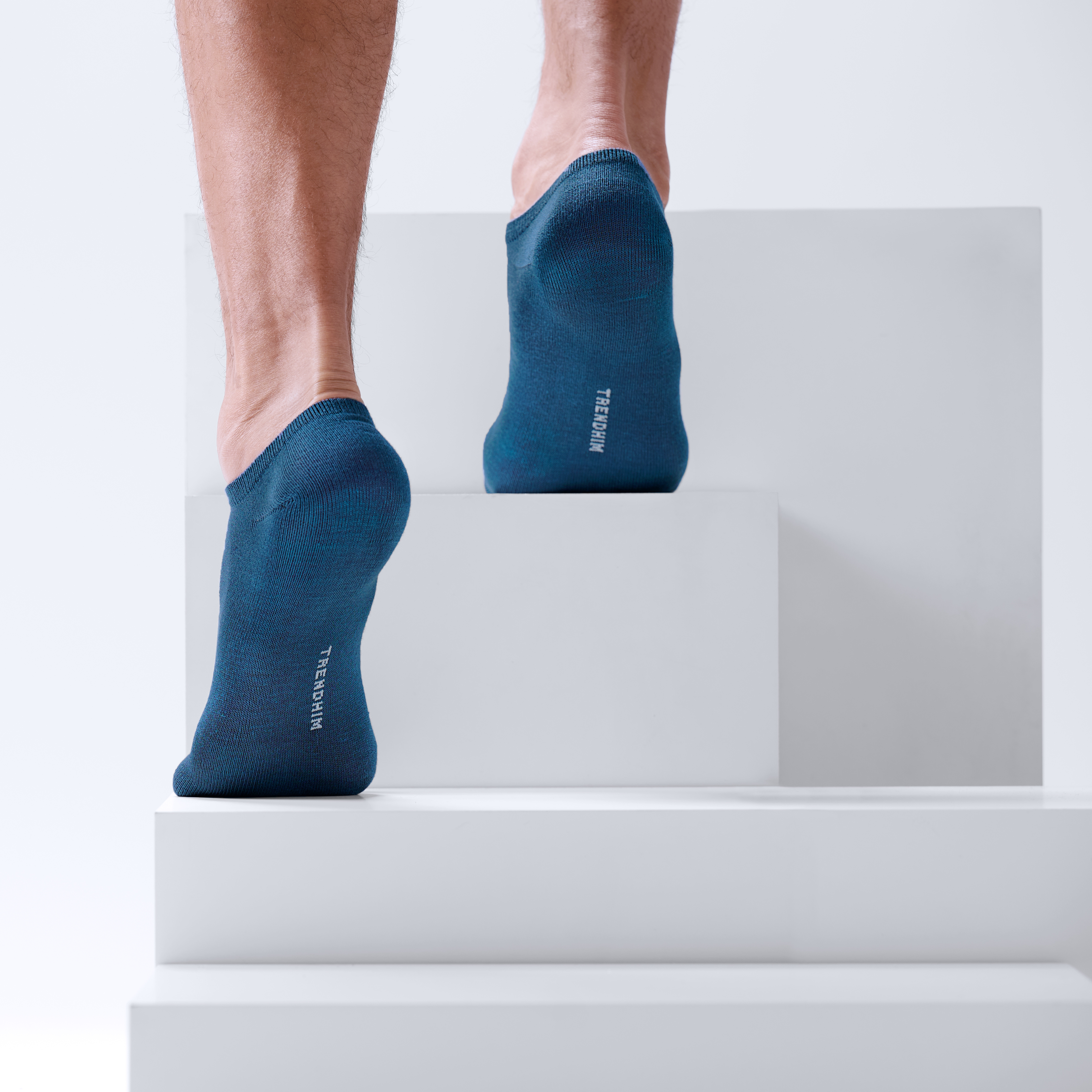 FreeFeel | Hellblaue Knöchelsocken aus Bambus - 5