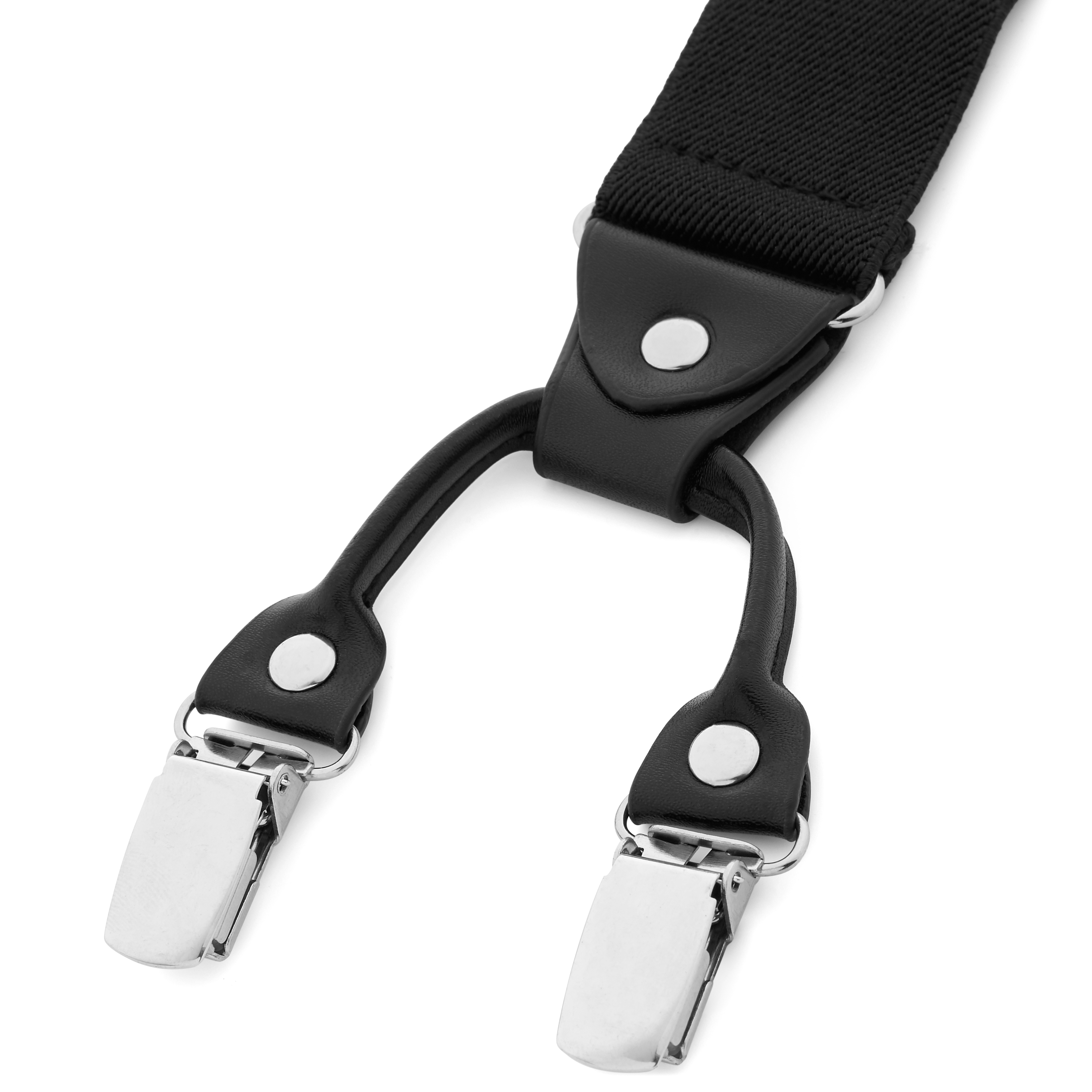 XL Brede Zwarte Clipbretels - 3