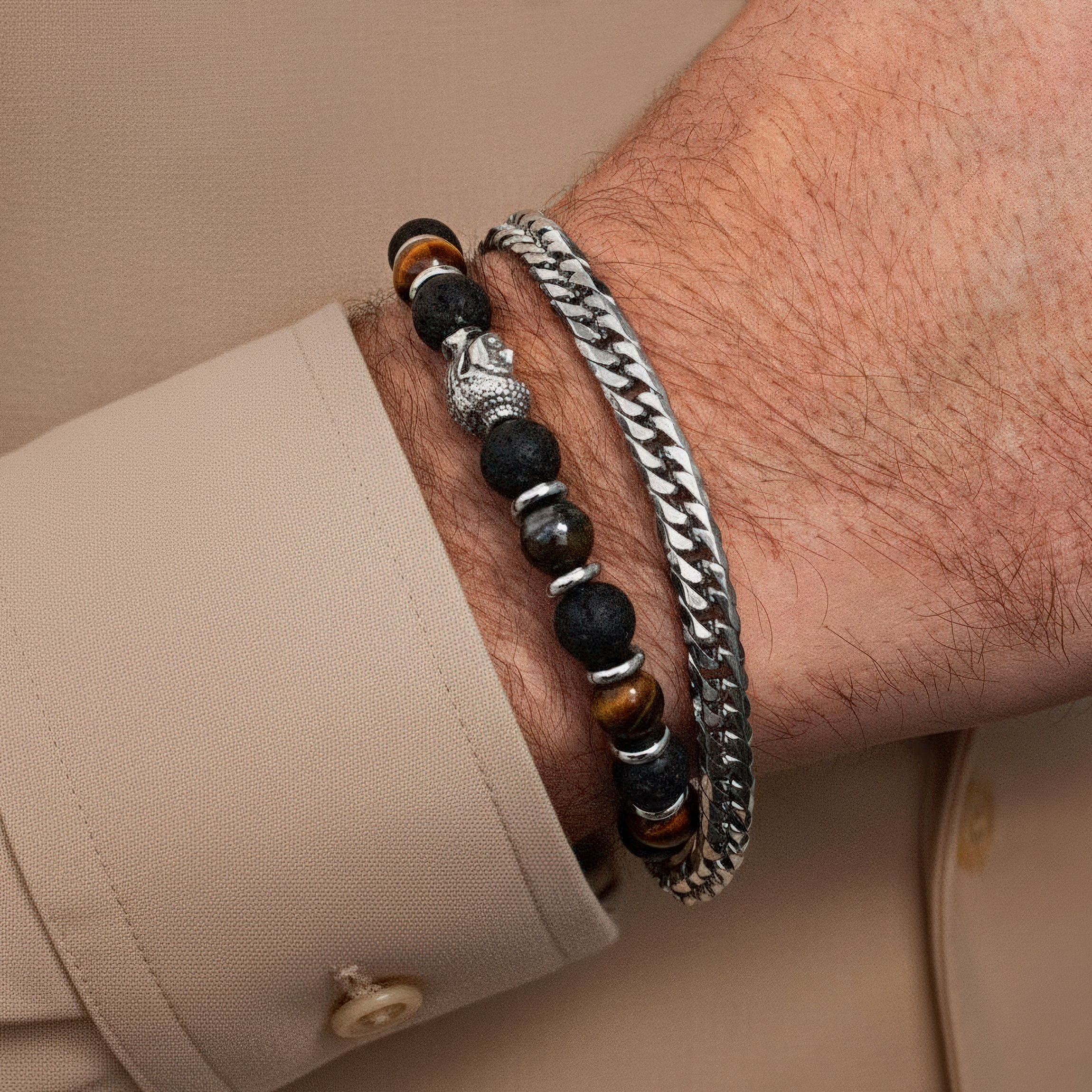 Basic Stahlarmband - 3