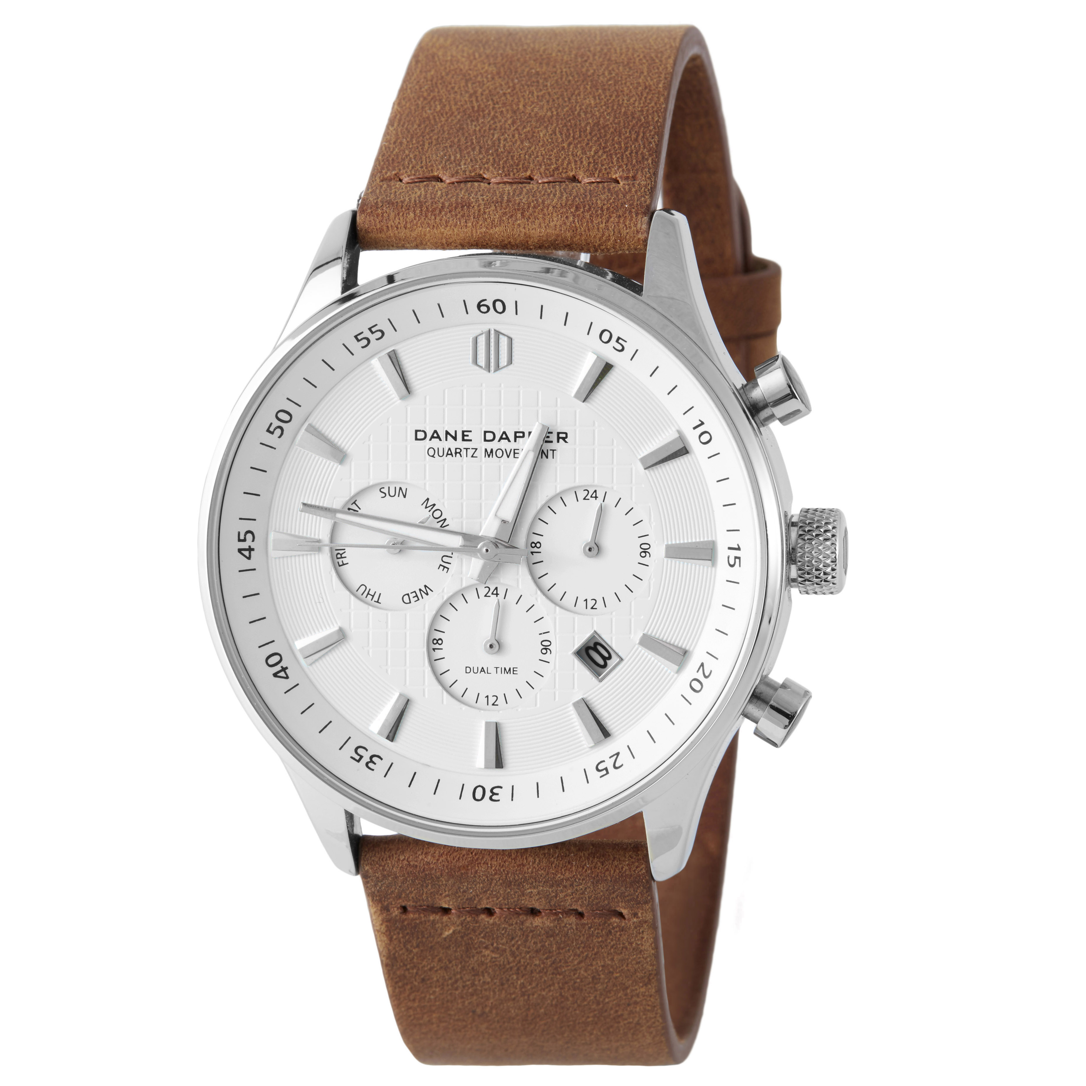 White & Silver Troika Watch - 1