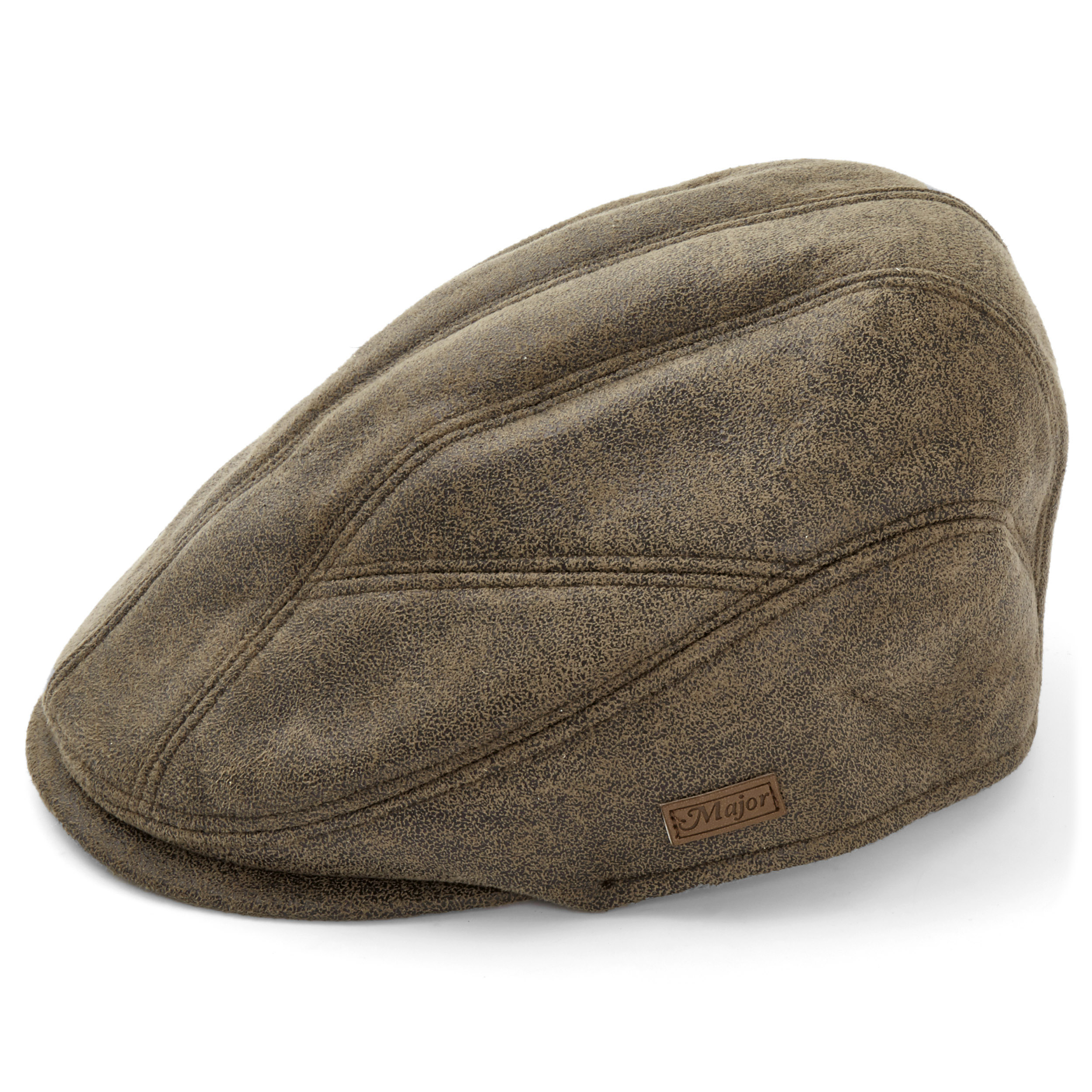 Tumša golfera stila plakana cepure - 3