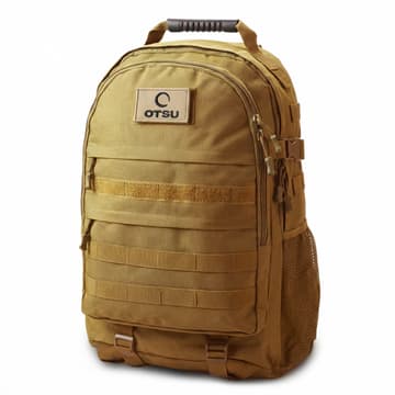 Expedition | Brunbeige 35L flerroms taktisk ryggsekk med patch-panel Expedition | Brunbeige 35L flerroms taktisk ryggsekk med patch-panel