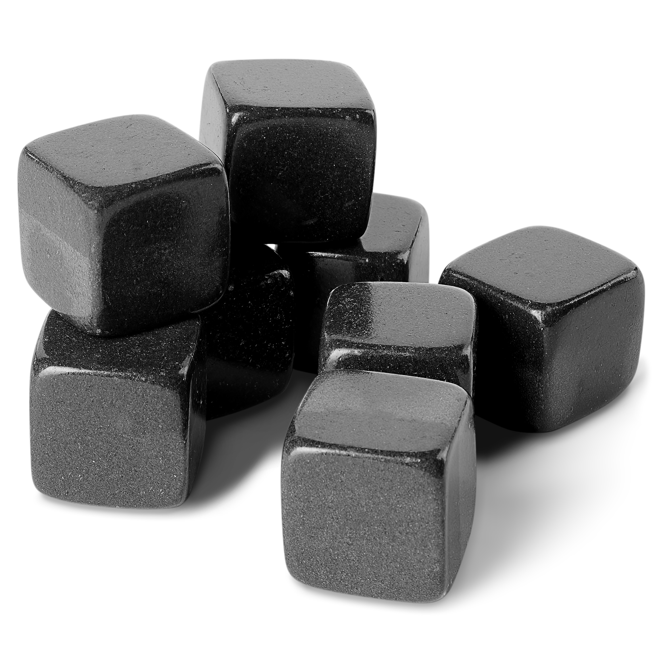 Whisky Set | Glasses, Tongs, and Basalt Stones - 5