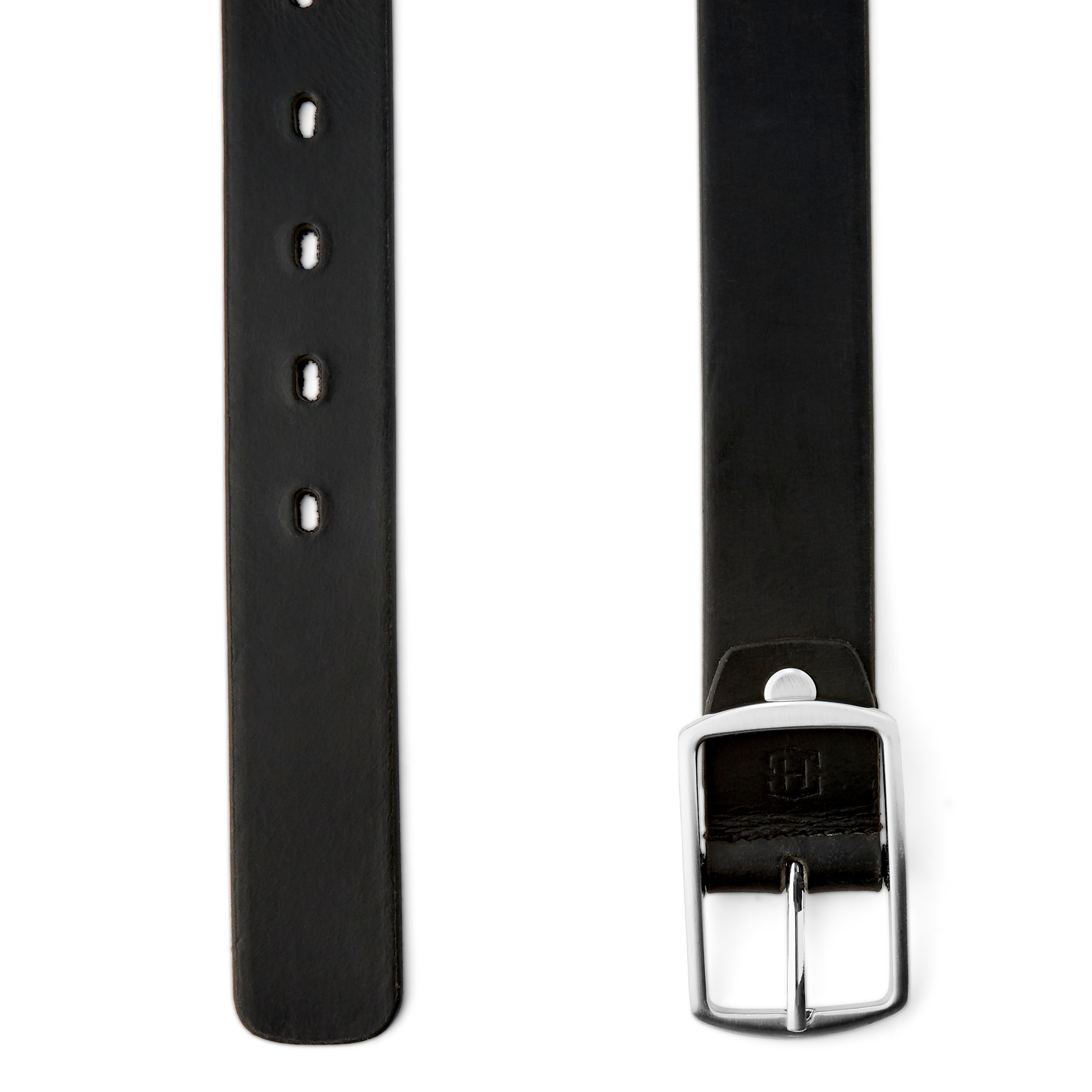 Musta Seamas-nahkavyö - 2