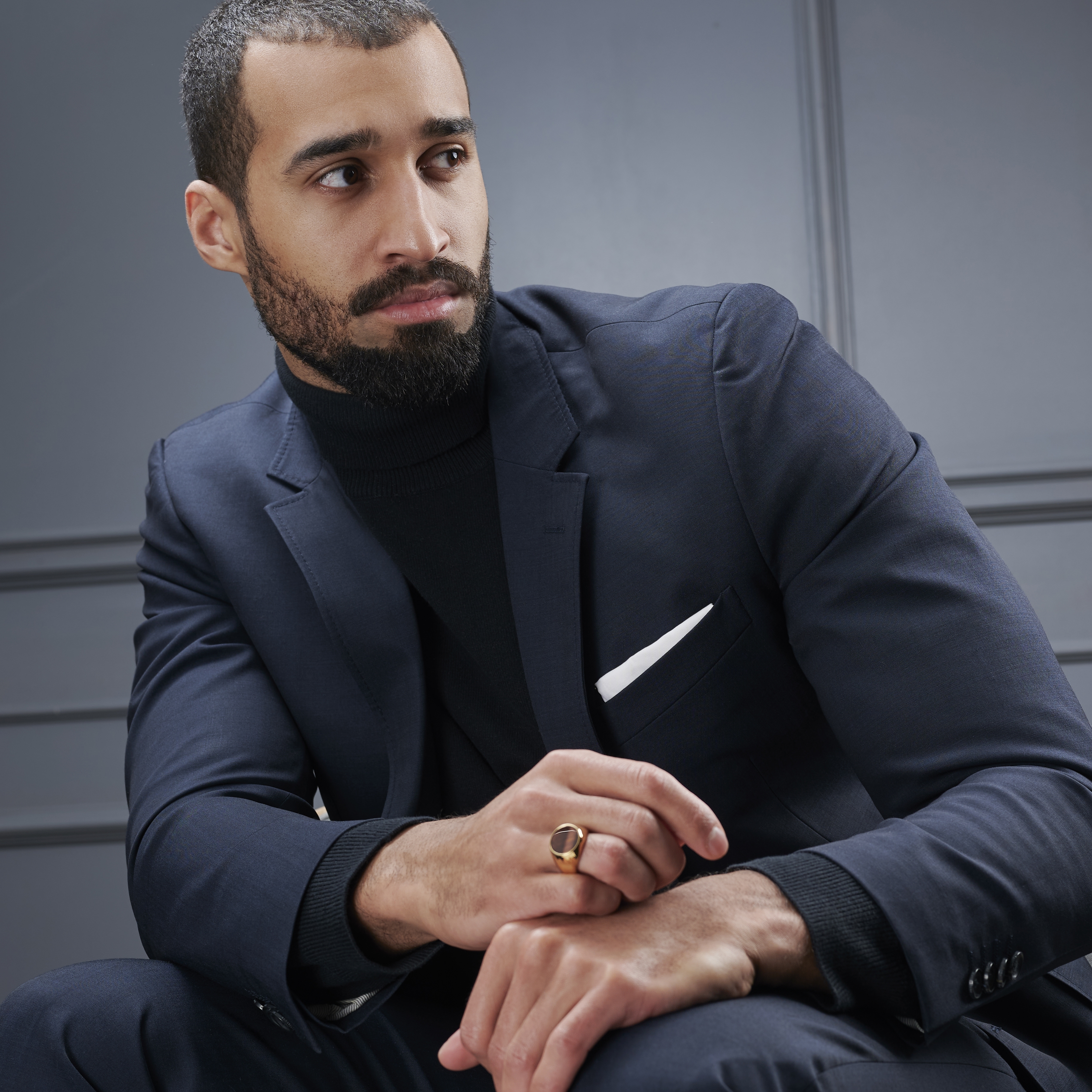 Bague dorée Lanty Makt - 6