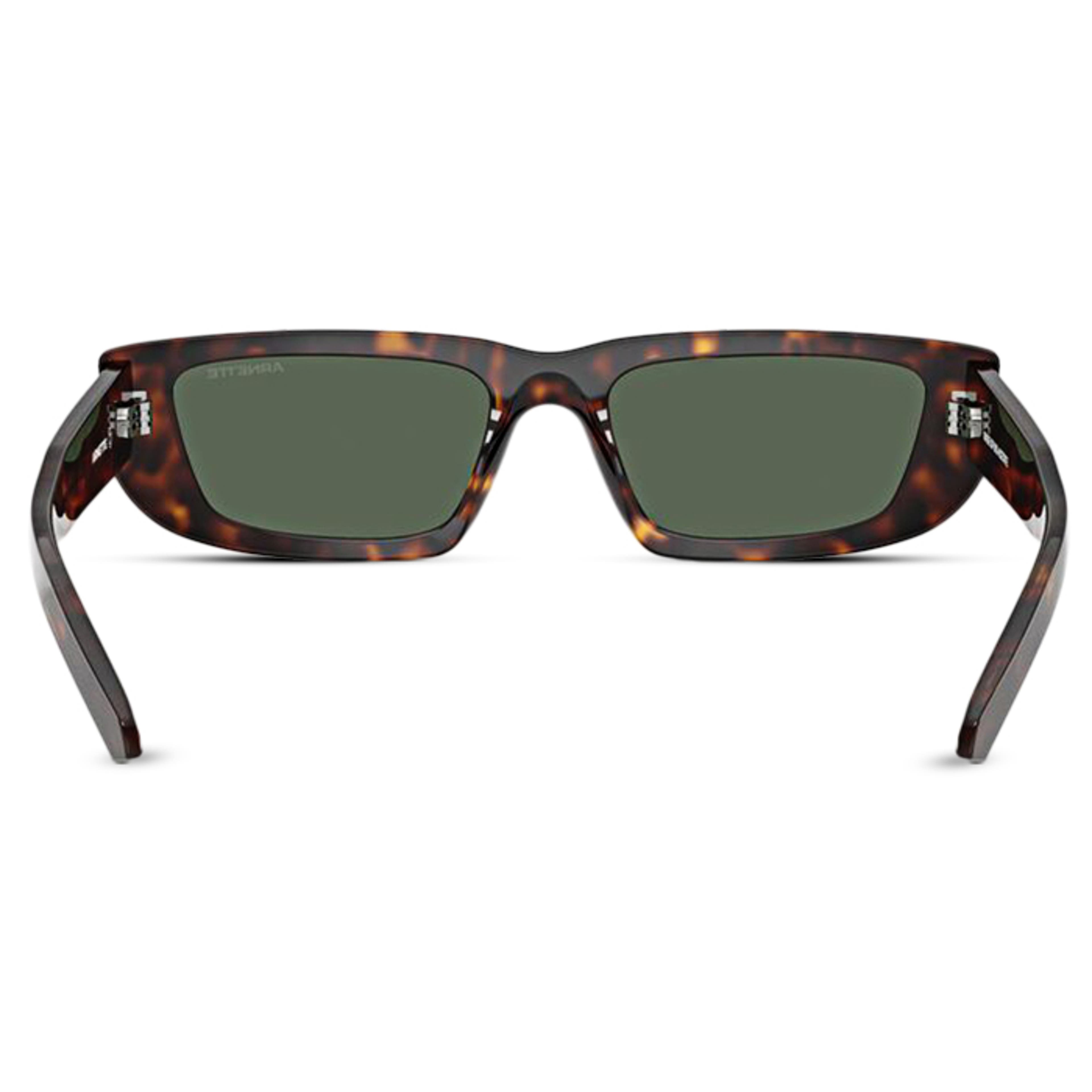 Thick-Rimmed Wrap-Around Tortoiseshell Sunglasses | Arnette 0AN4357 - 3
