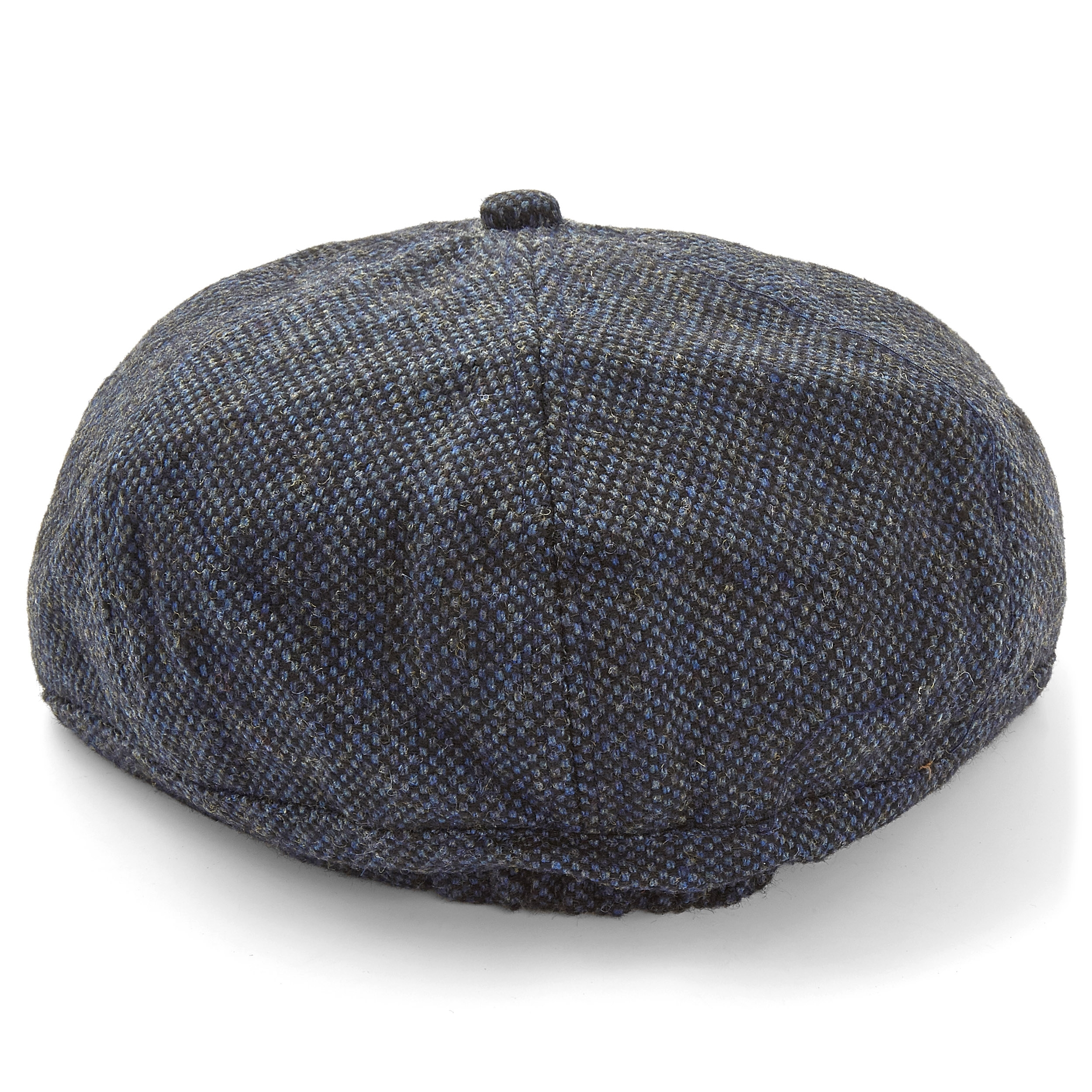 Grey-Blue Paperboy Flat Cap - 2