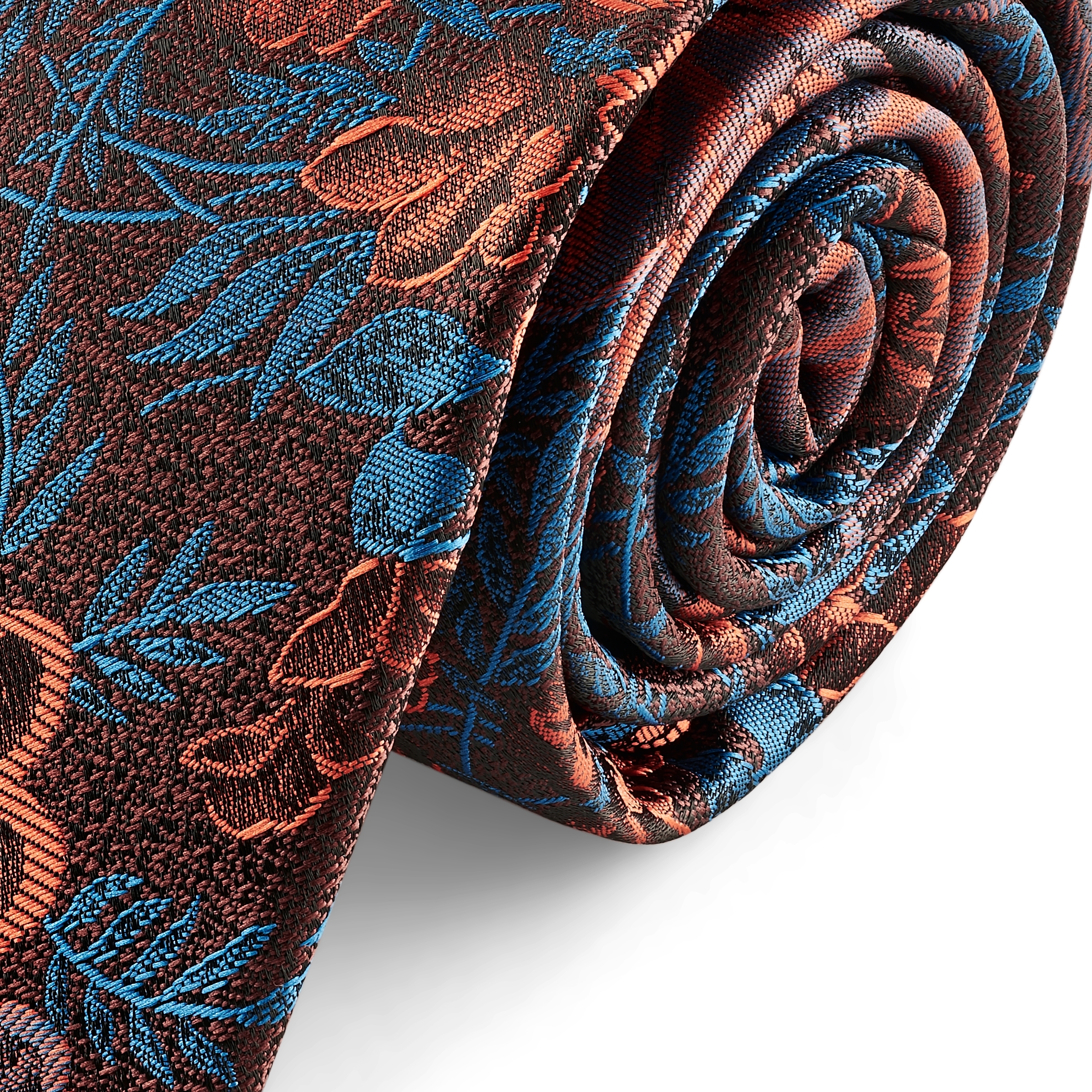 Dianthus | 8 cm Burnt Orange Flower Tie - 2