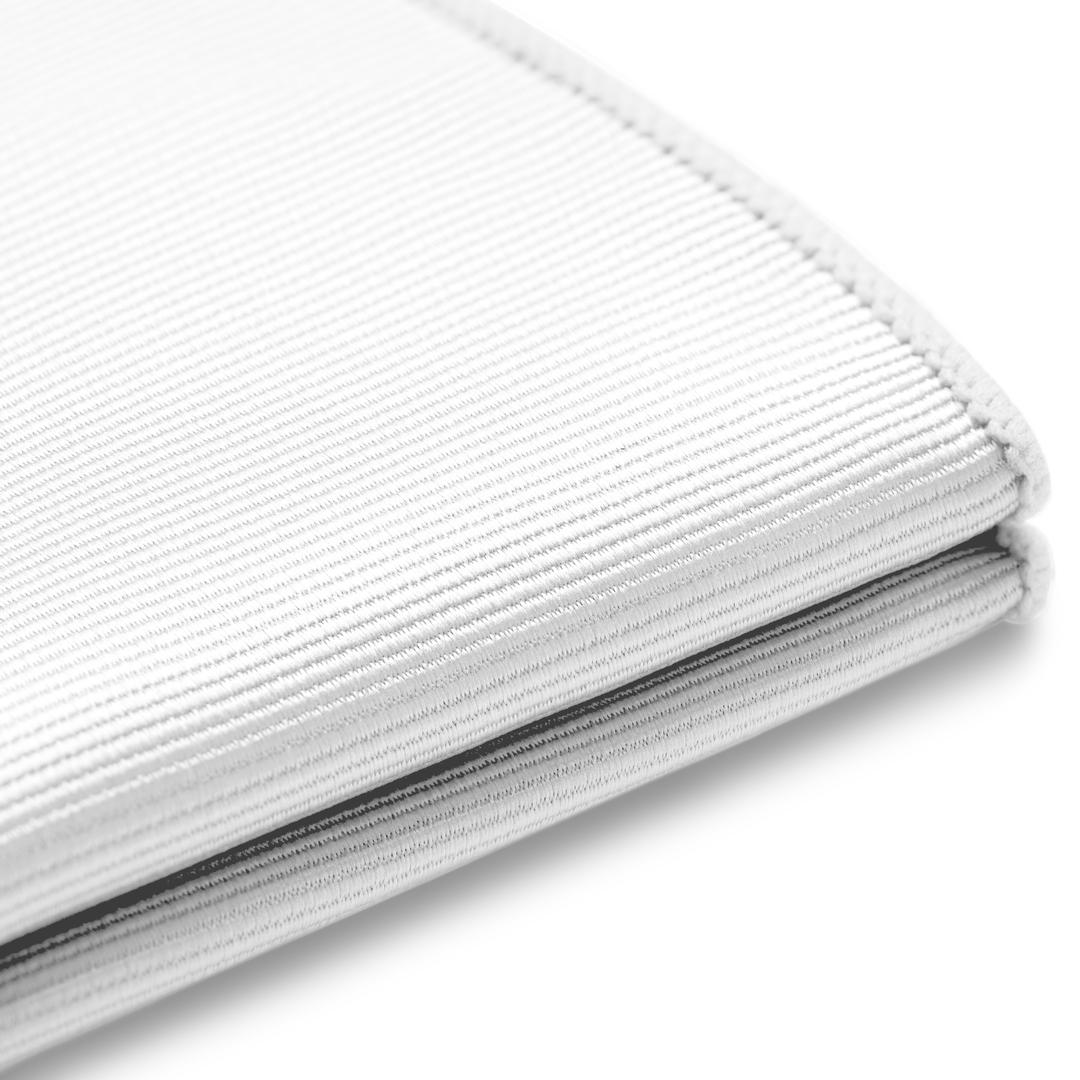 Fazzoletto Da Taschino In Lino Bianco Panna | Orlo Ajour Artigianale - 25x25cm | Made In Italy - Foto 5