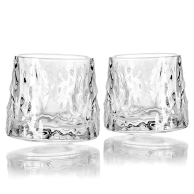 Set of Ripple Whiskey Glasses Set of Ripple Whiskey Glasses