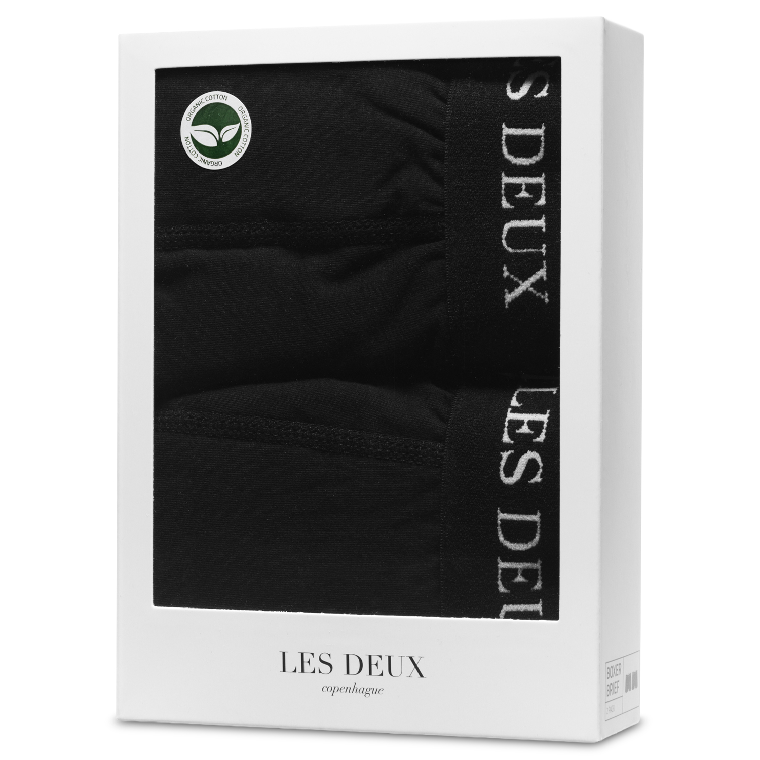 Les Deux | Zwarte Warren Boxershorts – 2-pack - 2