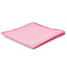 Basic Rose Pink Pocket Square