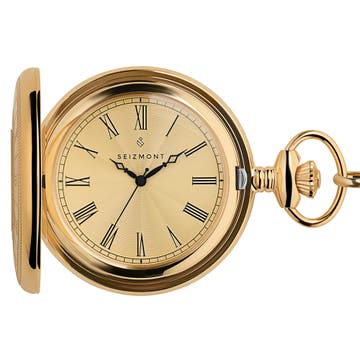Altair | Kapesní hodinky s průzorem zlaté barvy 