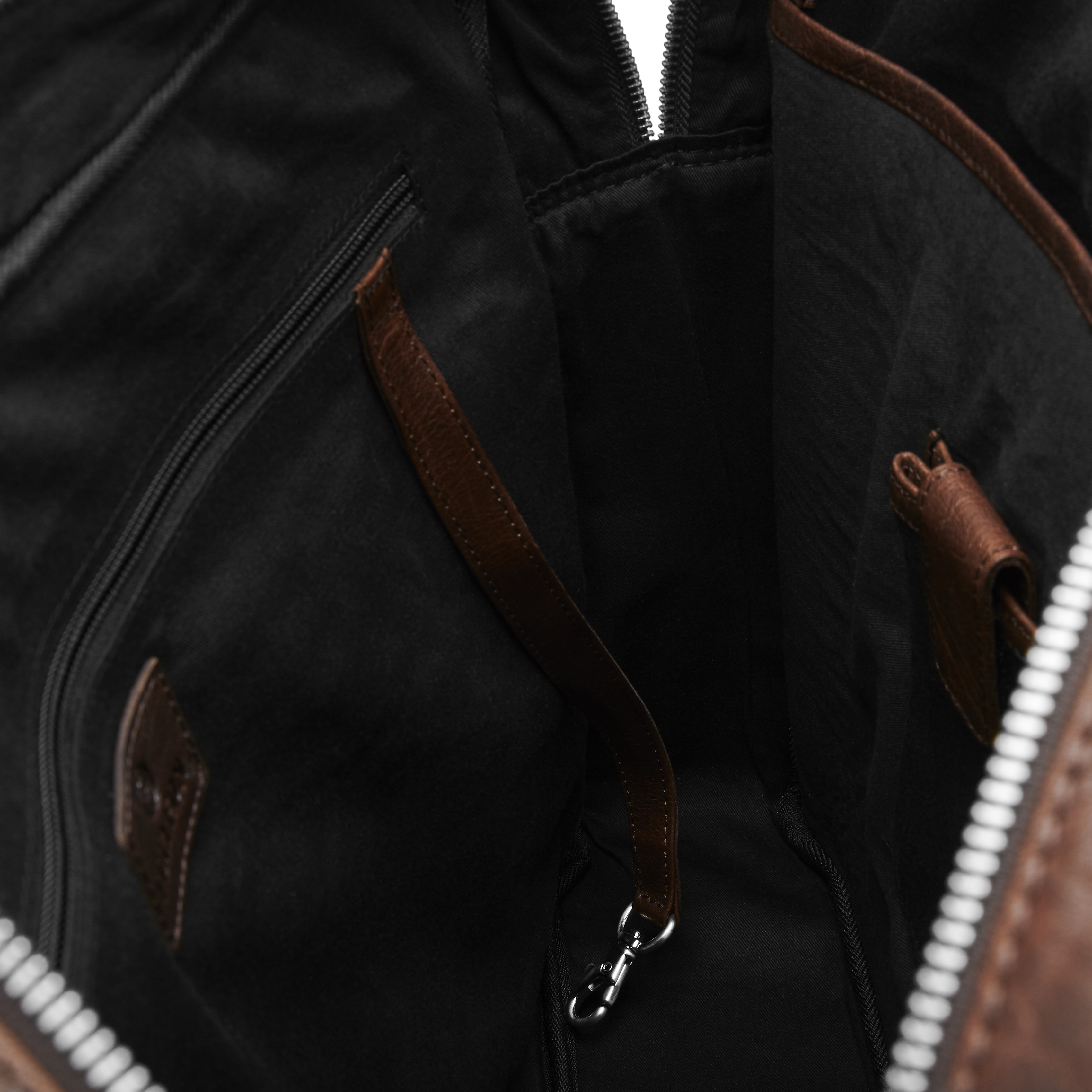 Montreal Classic Braune Leder Laptoptasche - 13