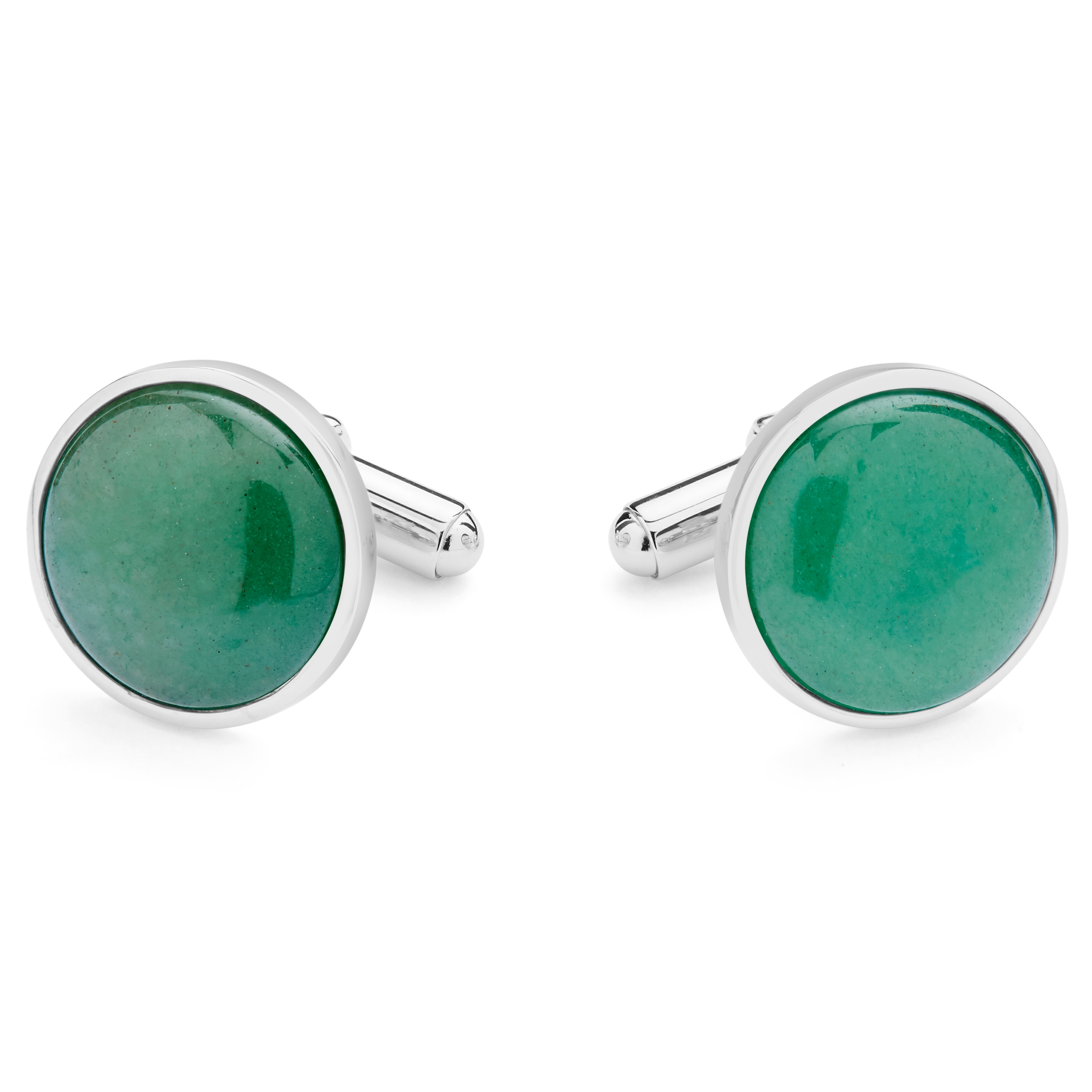 Aventurin 925s Nils Manchetknapper - 1