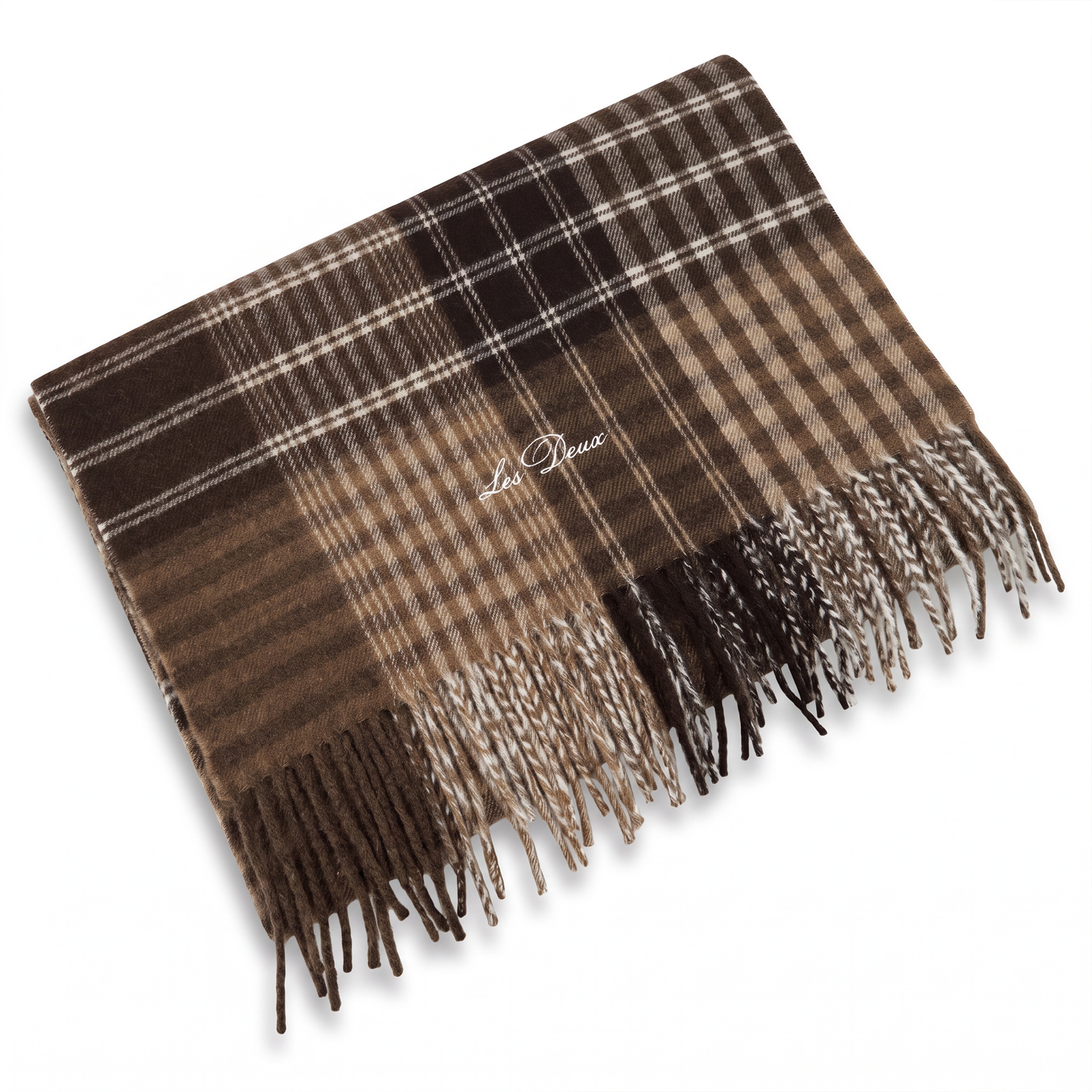Les Deux | Signature Patchwork Check Scarf - 3