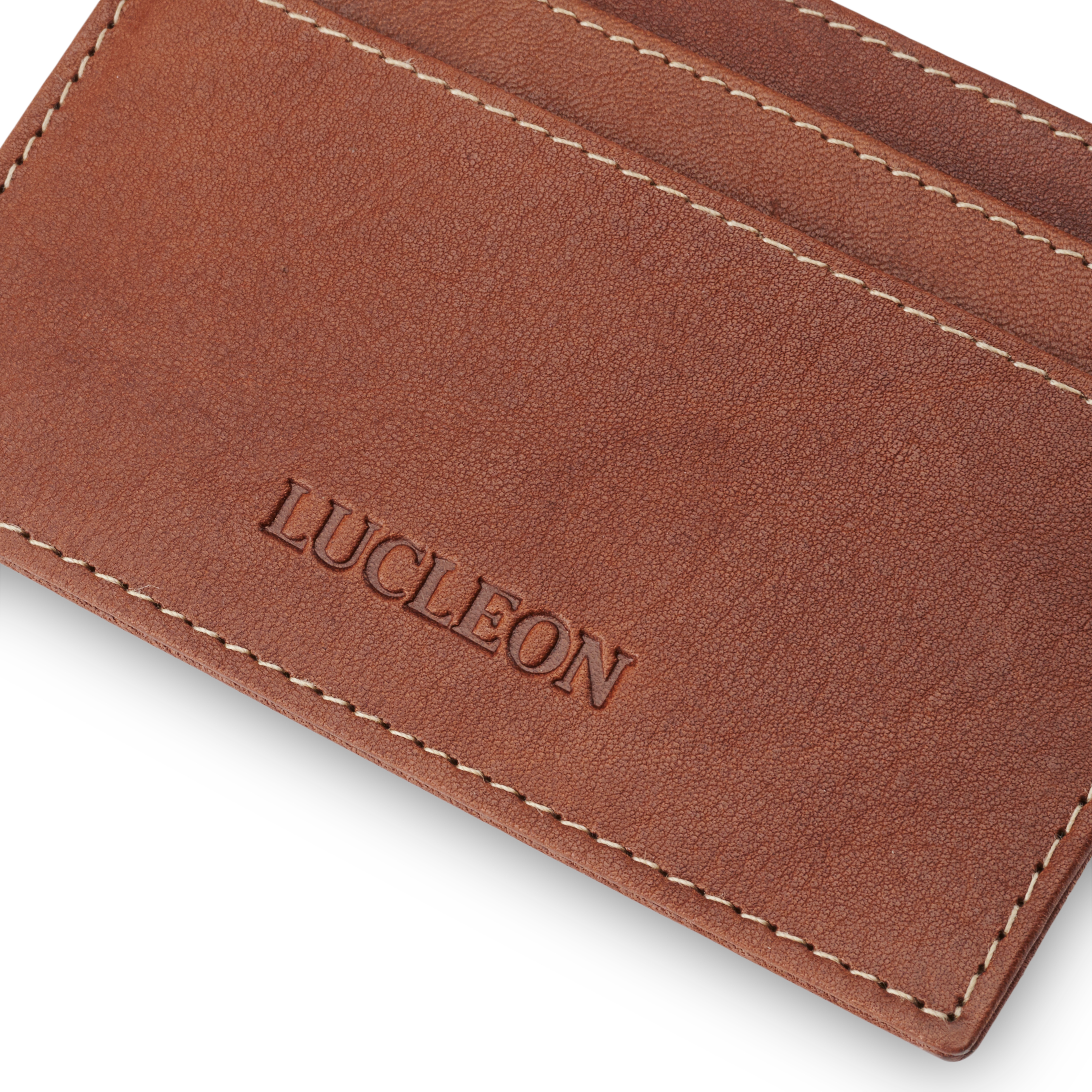 Fred Tan Leather Card Holder - 6