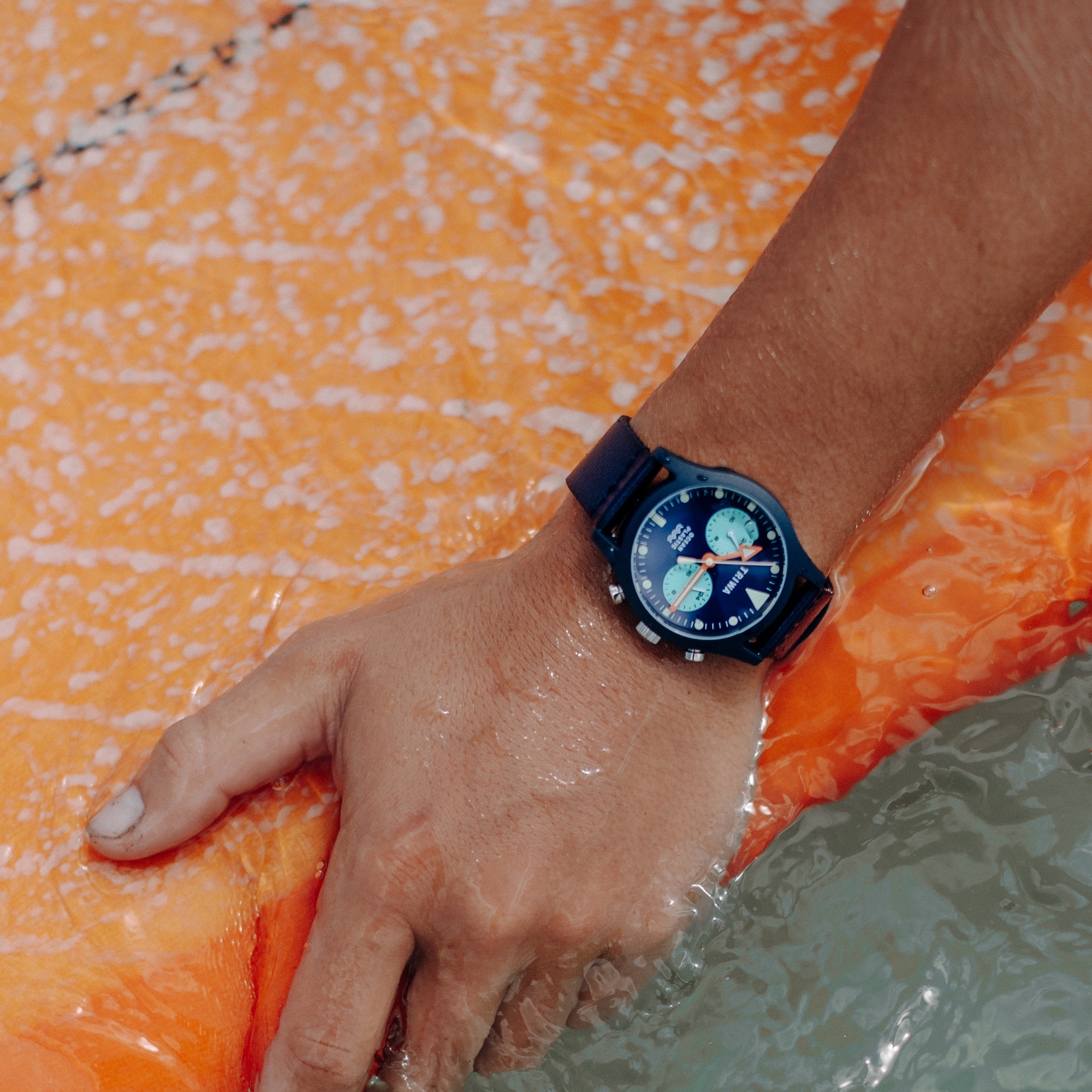 Ocean Plastic Timer Blue - 5