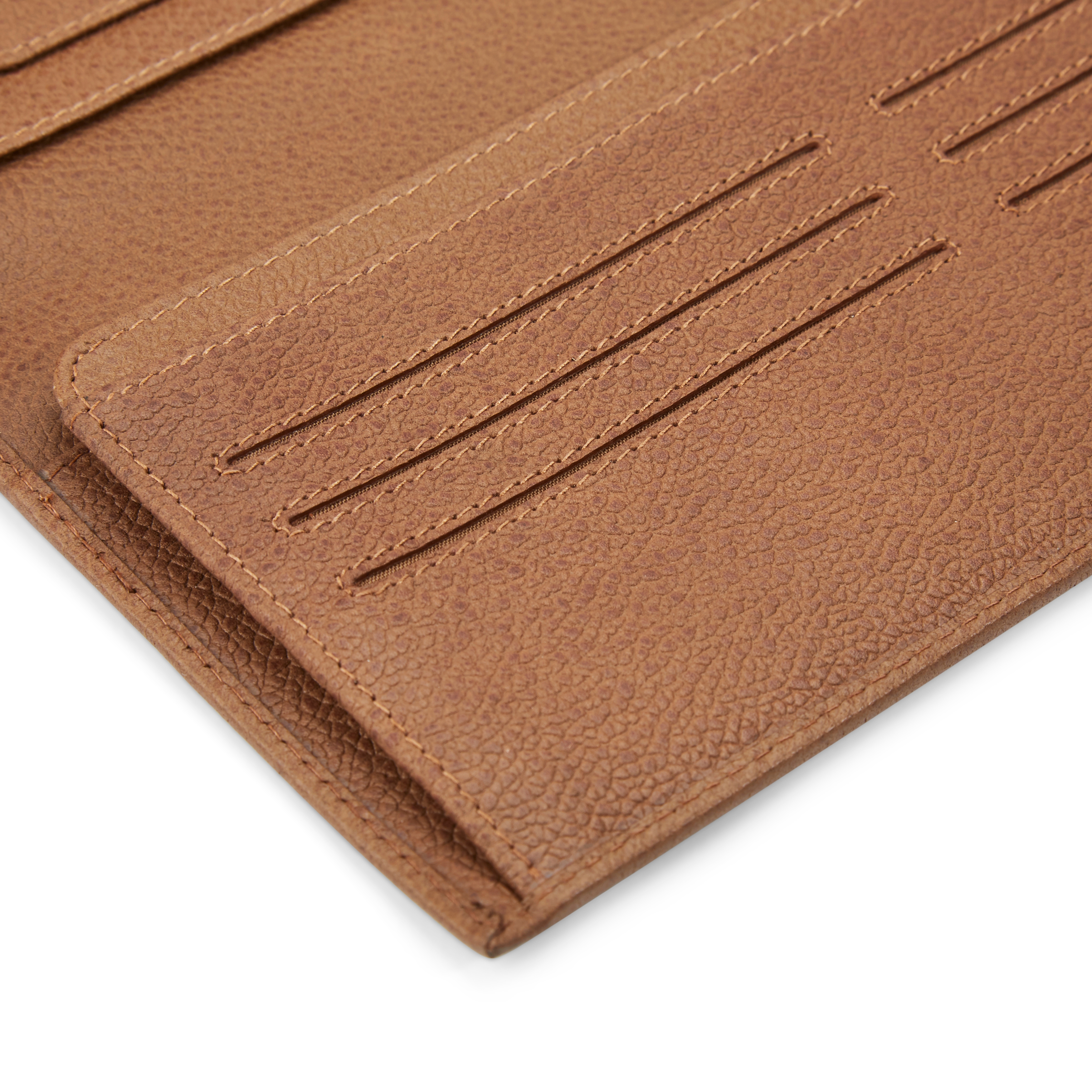 Cartera de viaje de cuero marrón con bloqueo RFID Lowe - 5