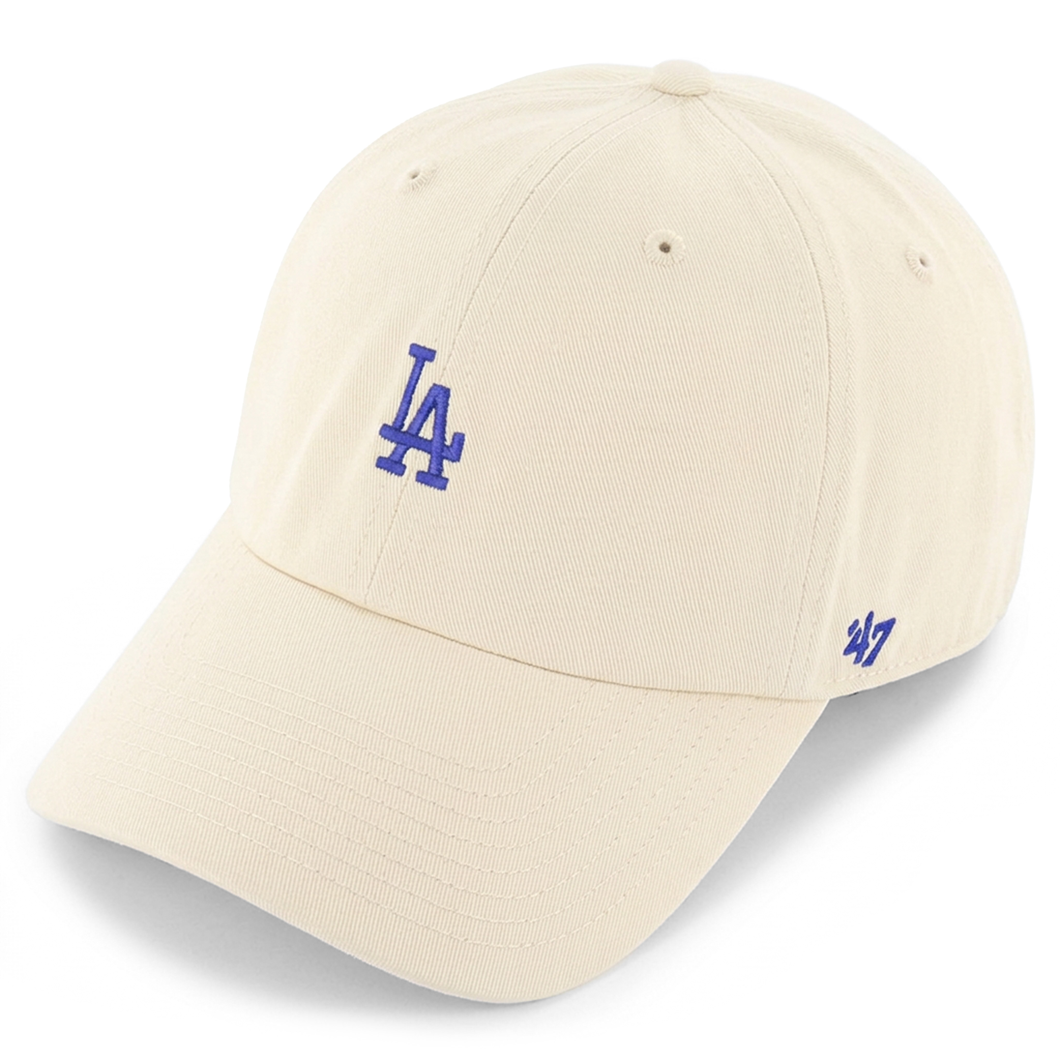 '47 CLEAN UP | Naturfärgad MLB Los Angeles Dodgers-keps