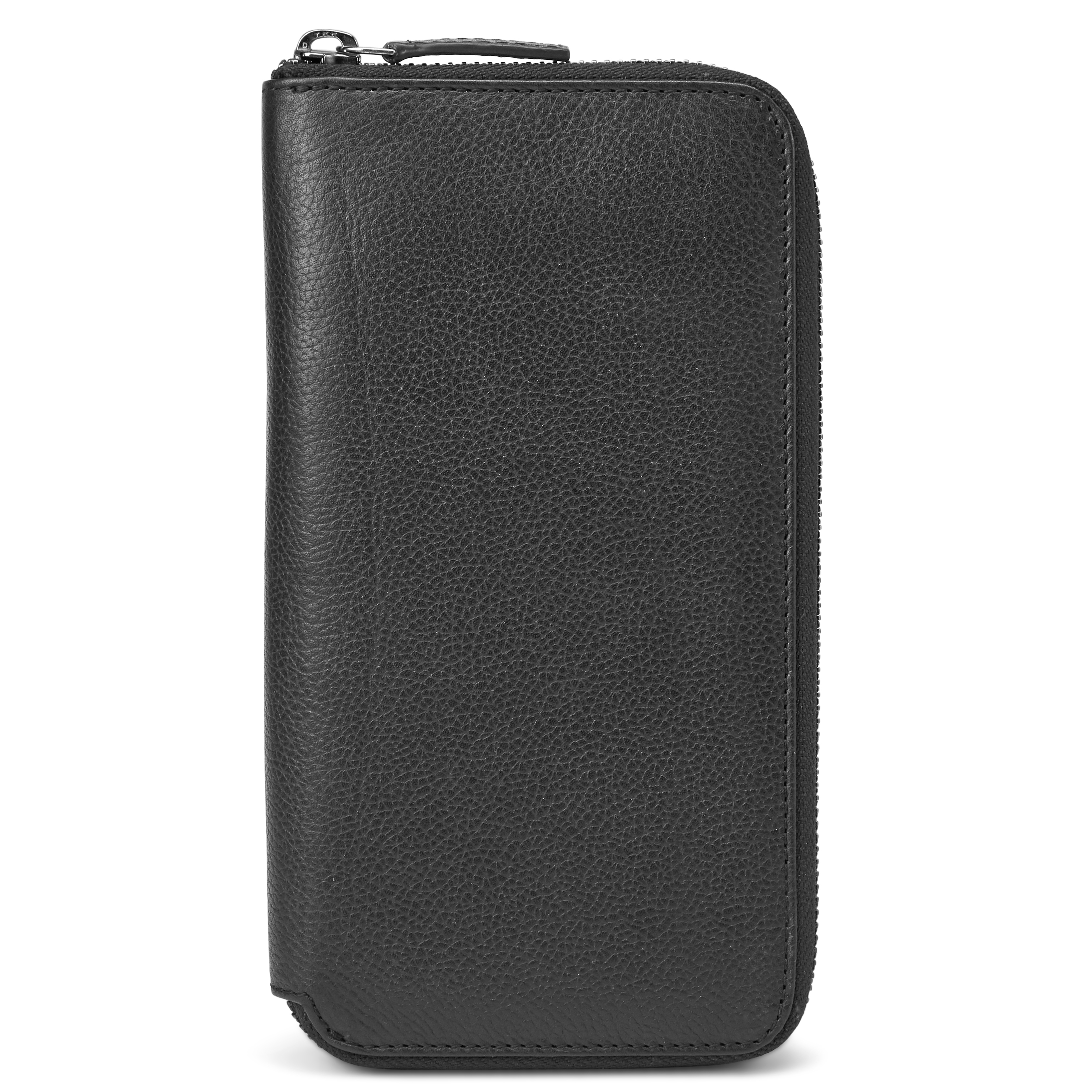 Lauri RFID-árnyékolt fekete bőrtárca - 3