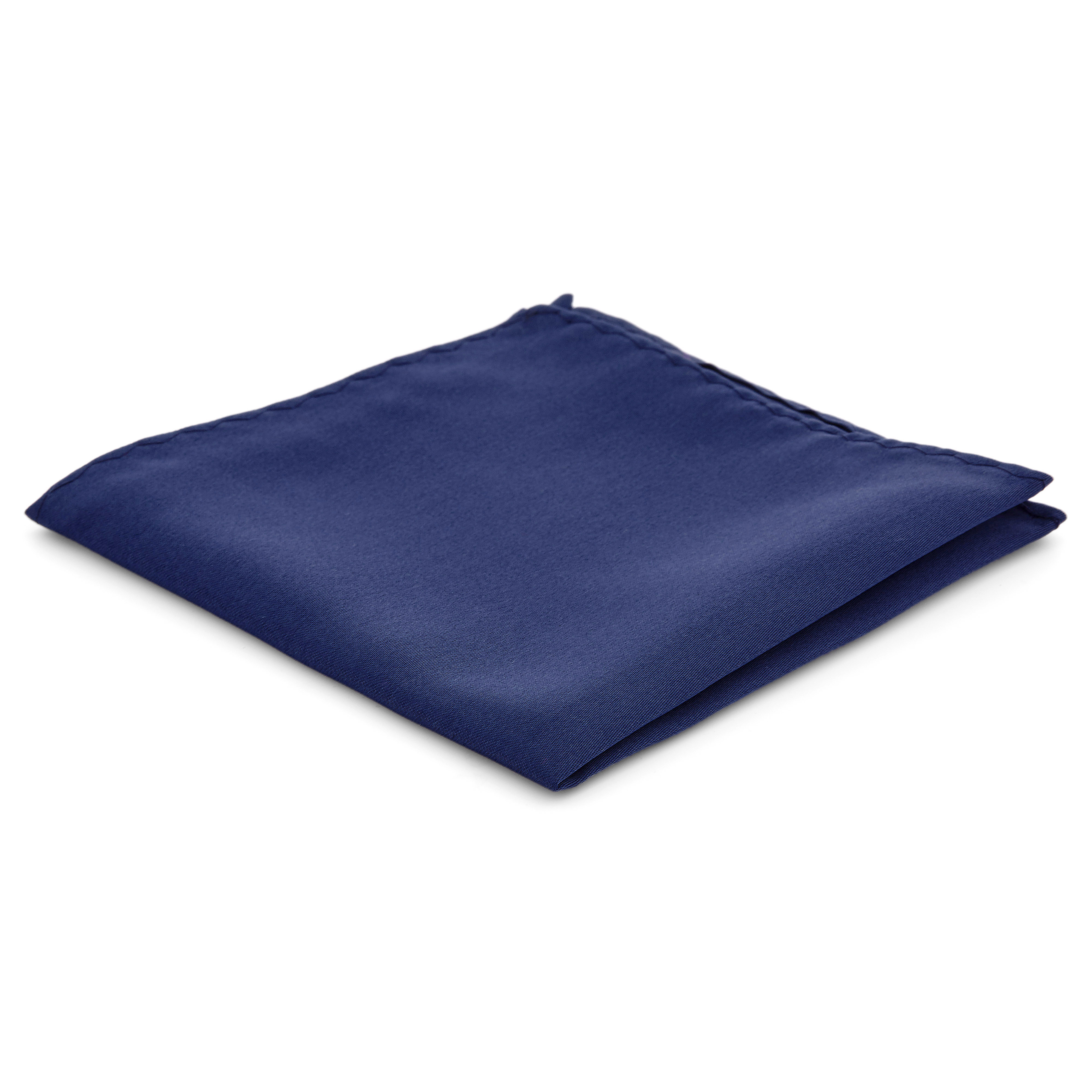 Marineblått Enkelt Lommetørkle - 1