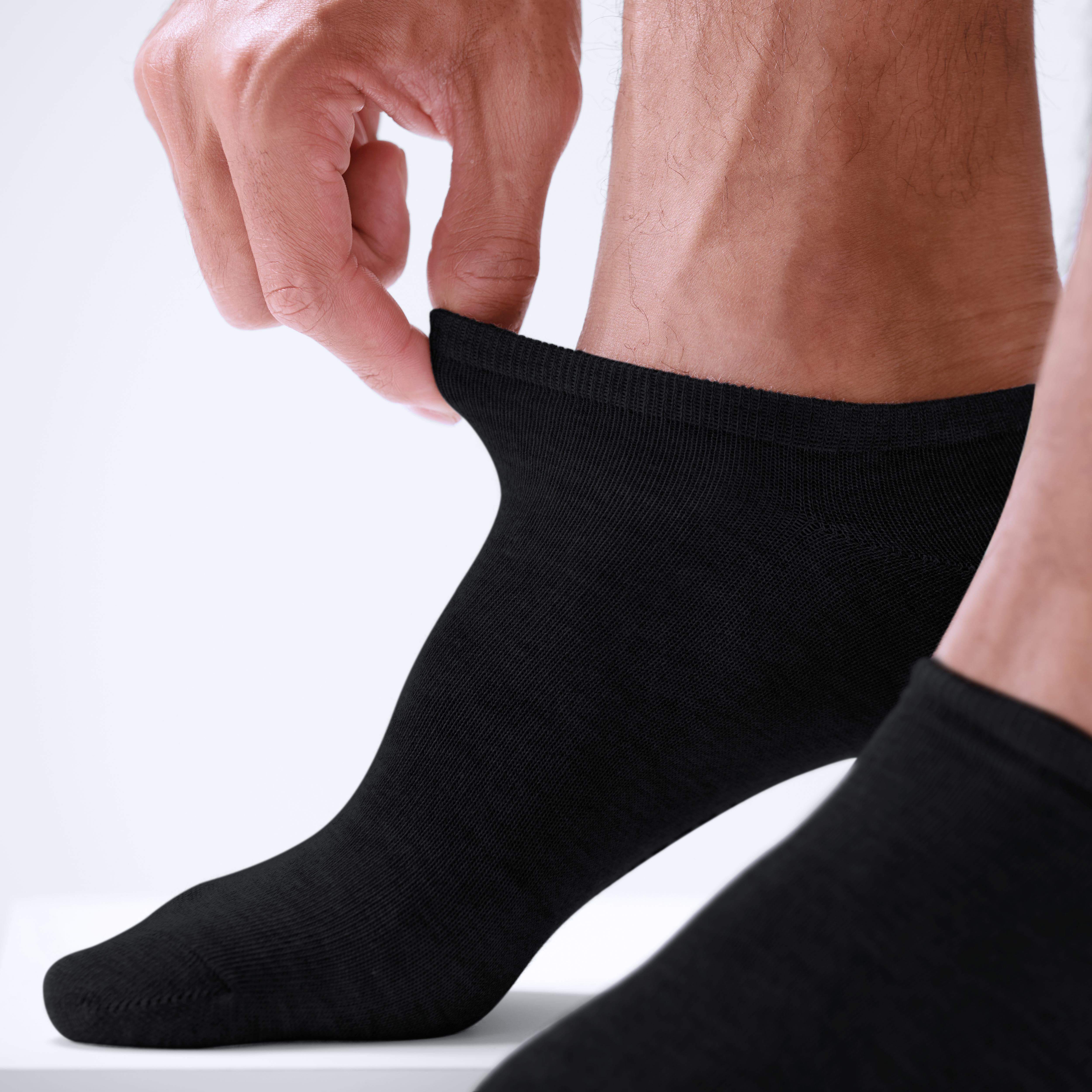 FreeFeel | Mustat Bambu Nilkkasukat - 7