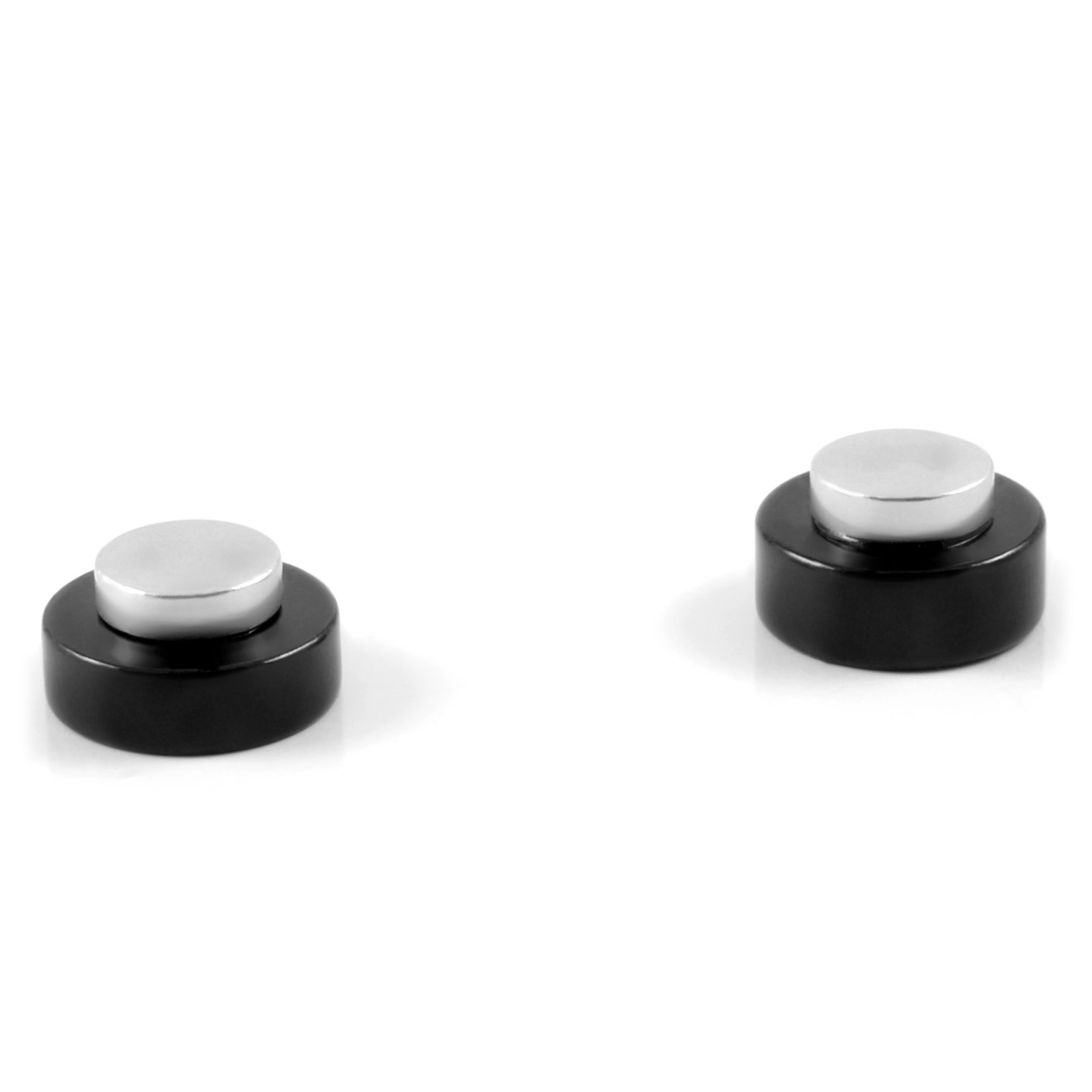 Pendiente de imán con calavera - 4