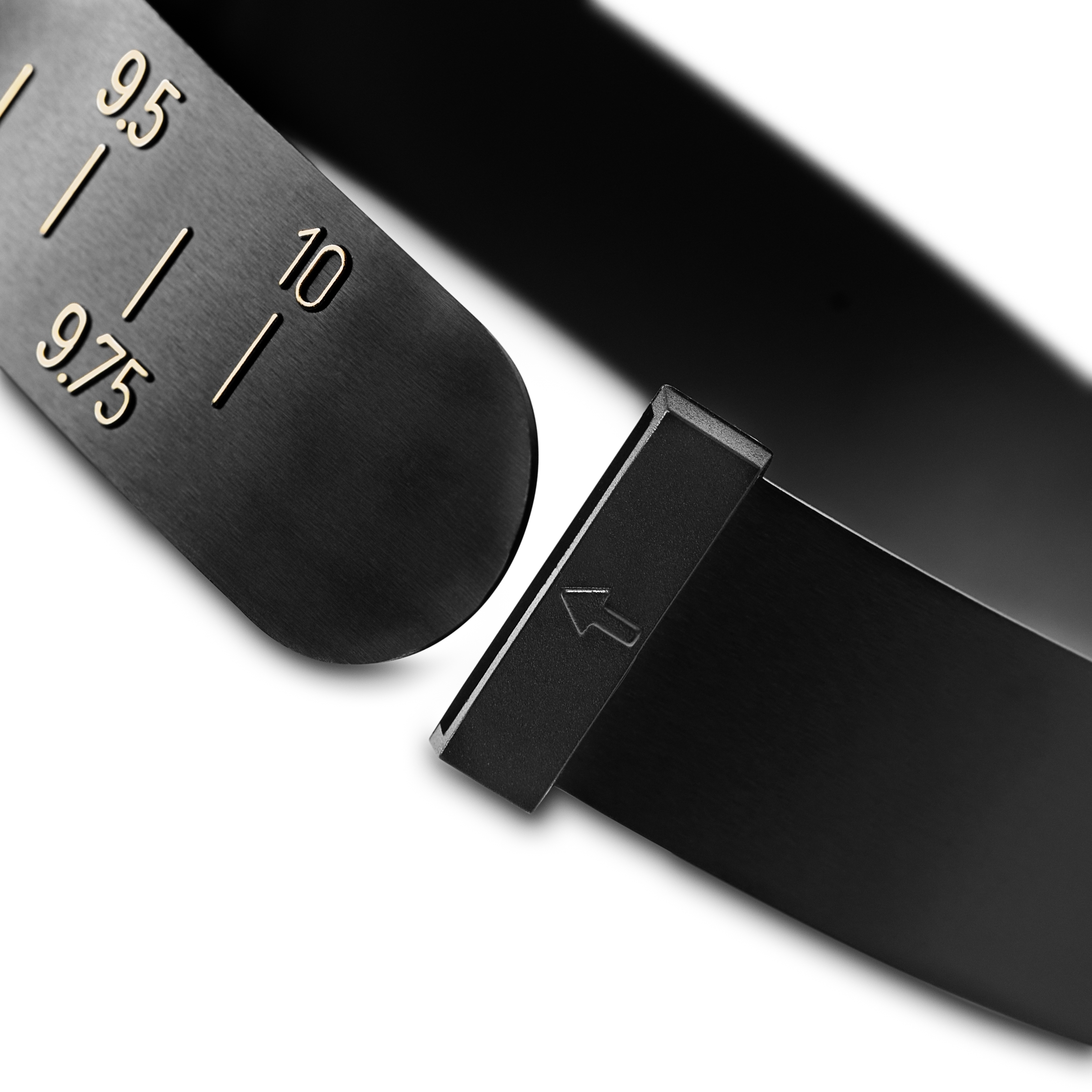 Schwarzer Armband Sizer Gürtel - US Handgelenksgrößen - 2