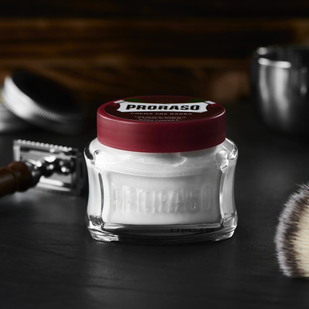 hover: 100ml Sandalwood & Shea Butter Pre-Shave Cream hover: 100ml Sandalwood & Shea Butter Pre-Shave Cream