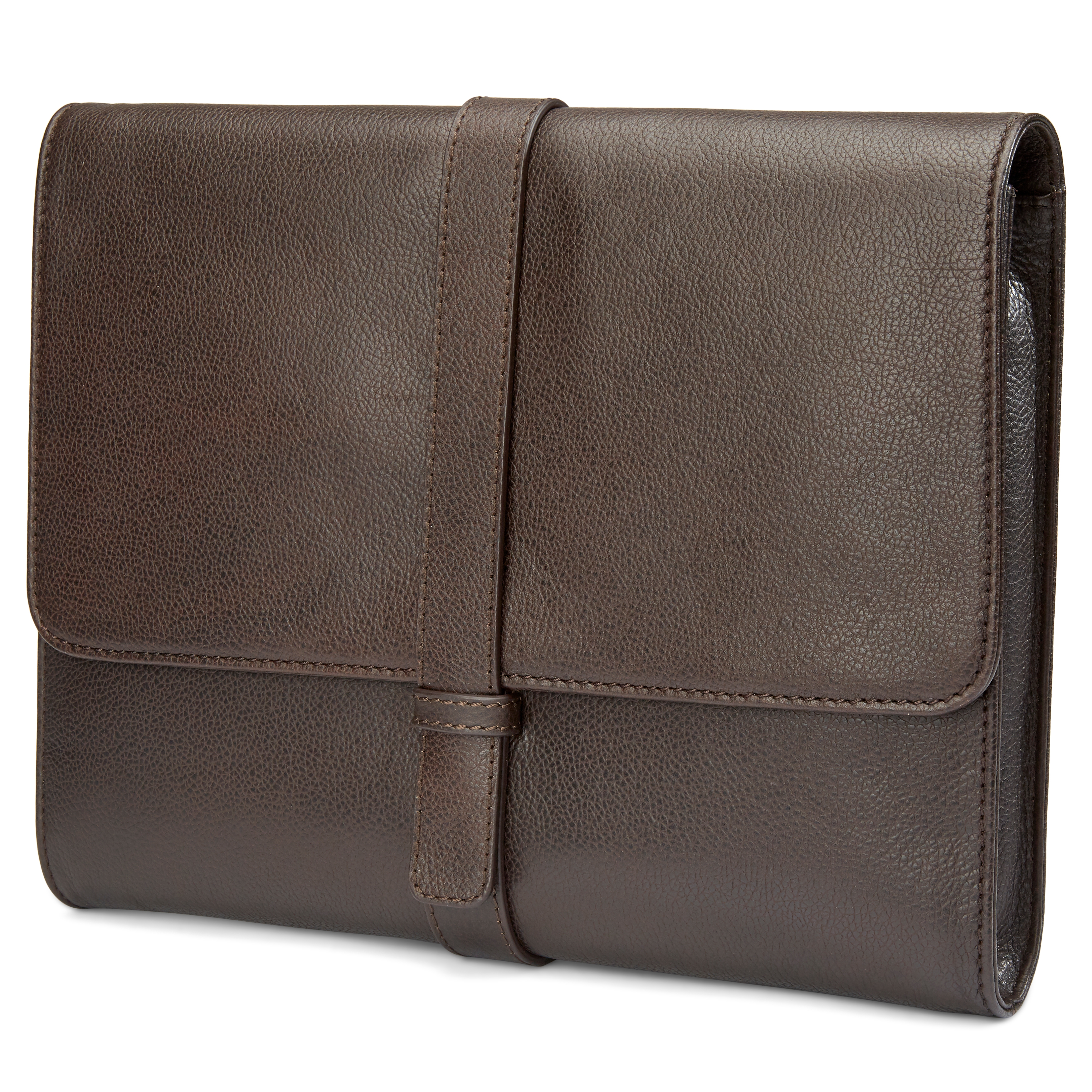 9.7” Dark Brown Leather Tablet Case - 1