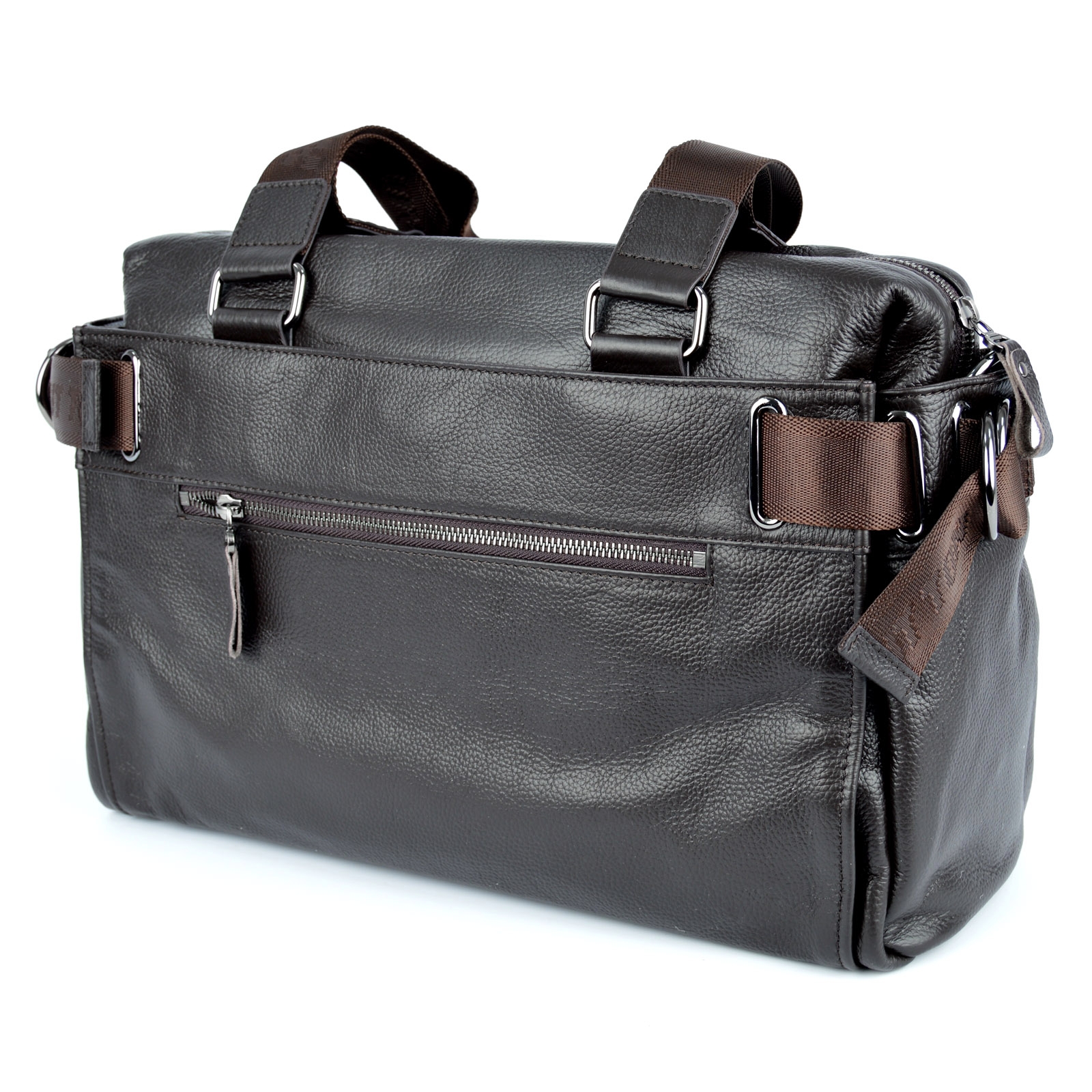 Bruine Ledertas 'Haut Couture' - 1