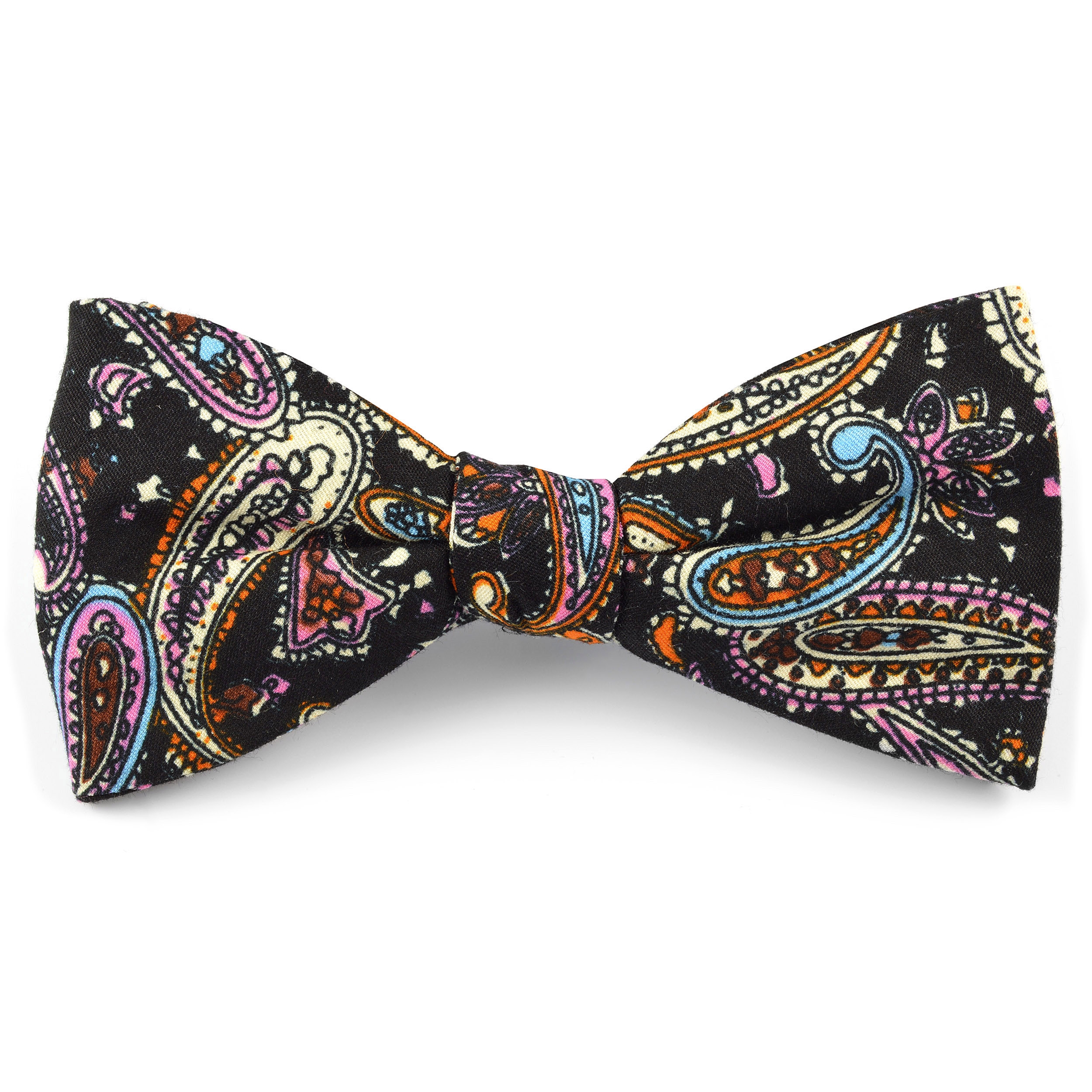 Musta/Oranssi Retro Puuvillarusetti - 1