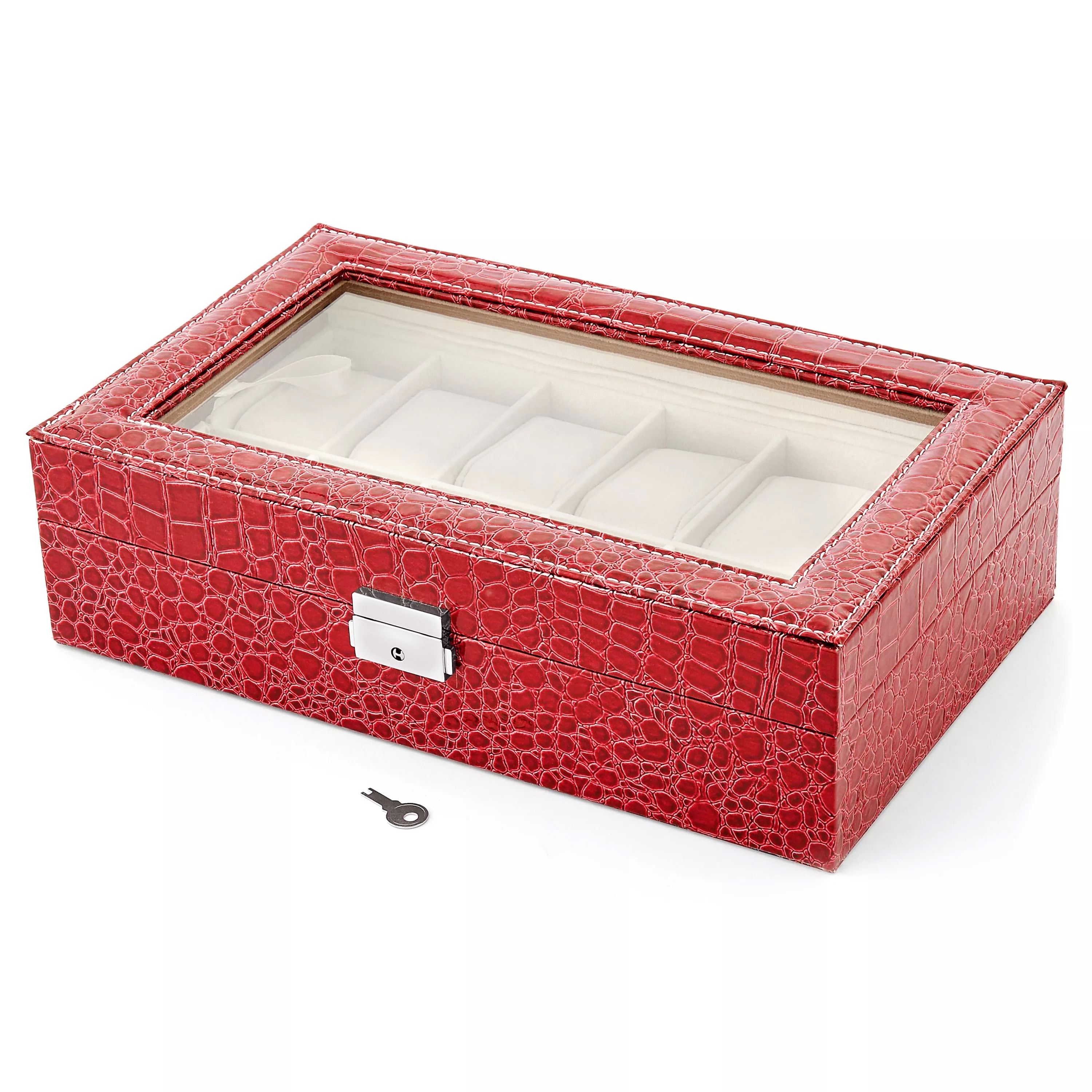 Alligatorimitation Klockskrin - 12 Klockor - 5