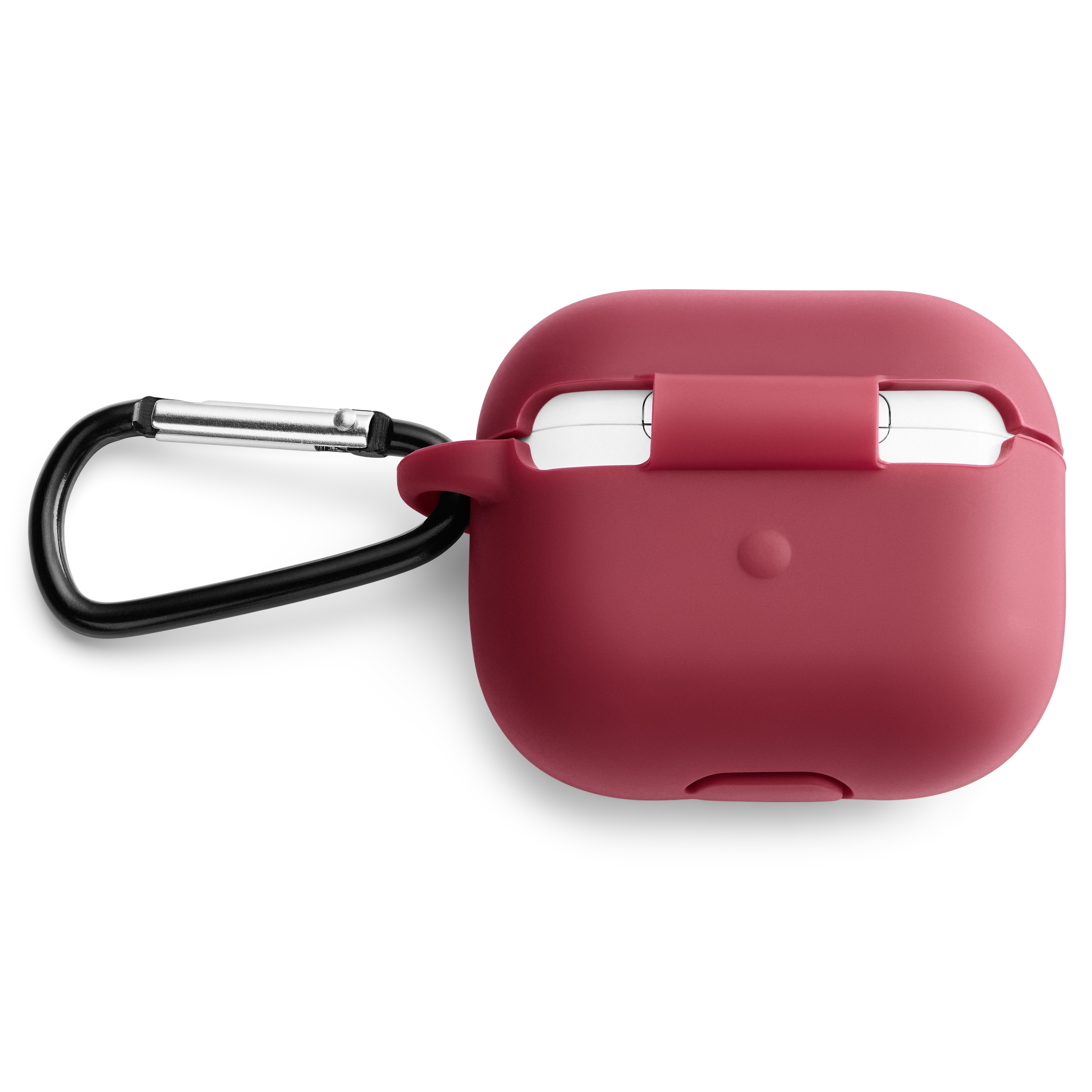 Airpods Gen 3-fodral | Mörkröd | Silikon - 2