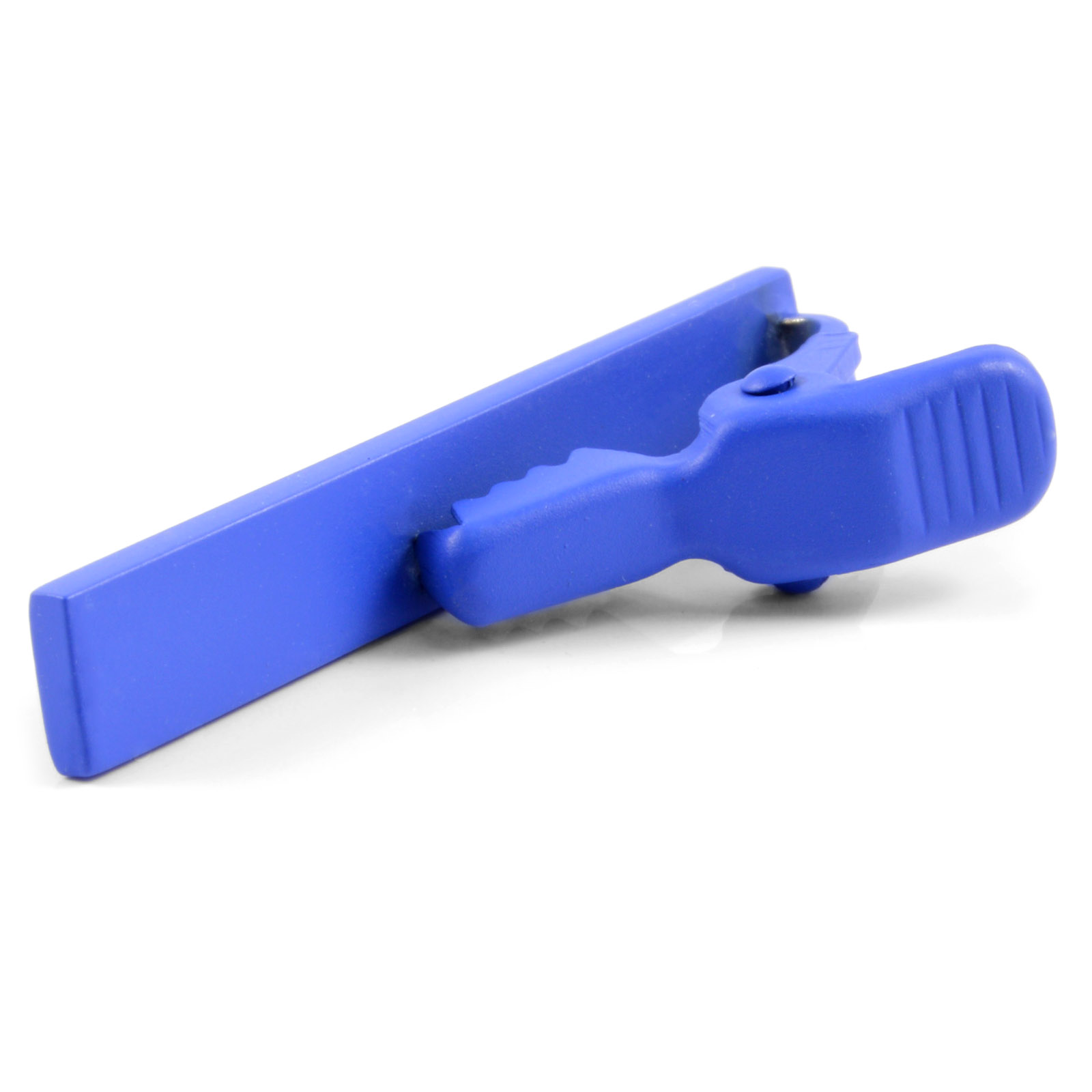 Short Blue Tie Clip - 3
