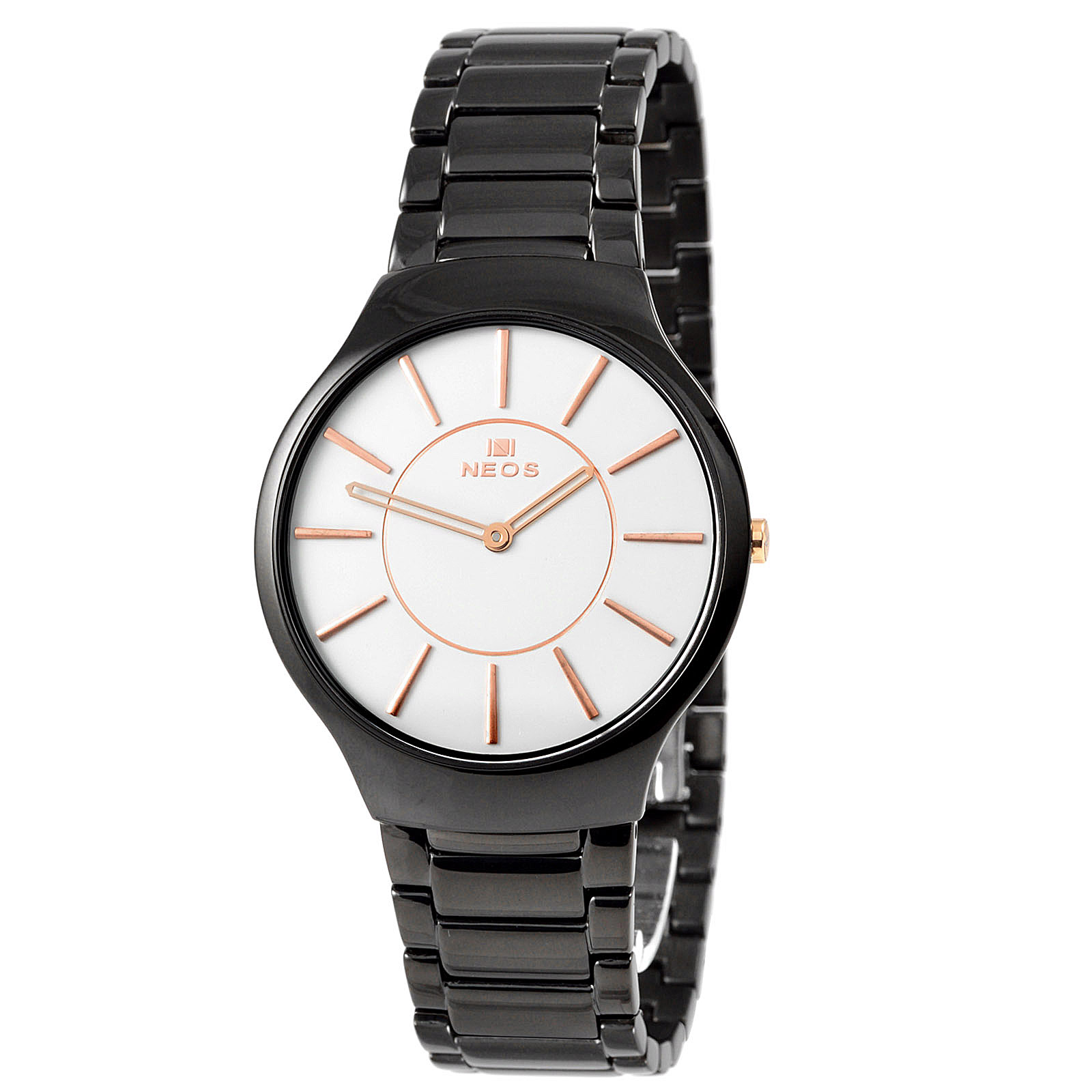 Vit Adrian Safir Klocka - 1