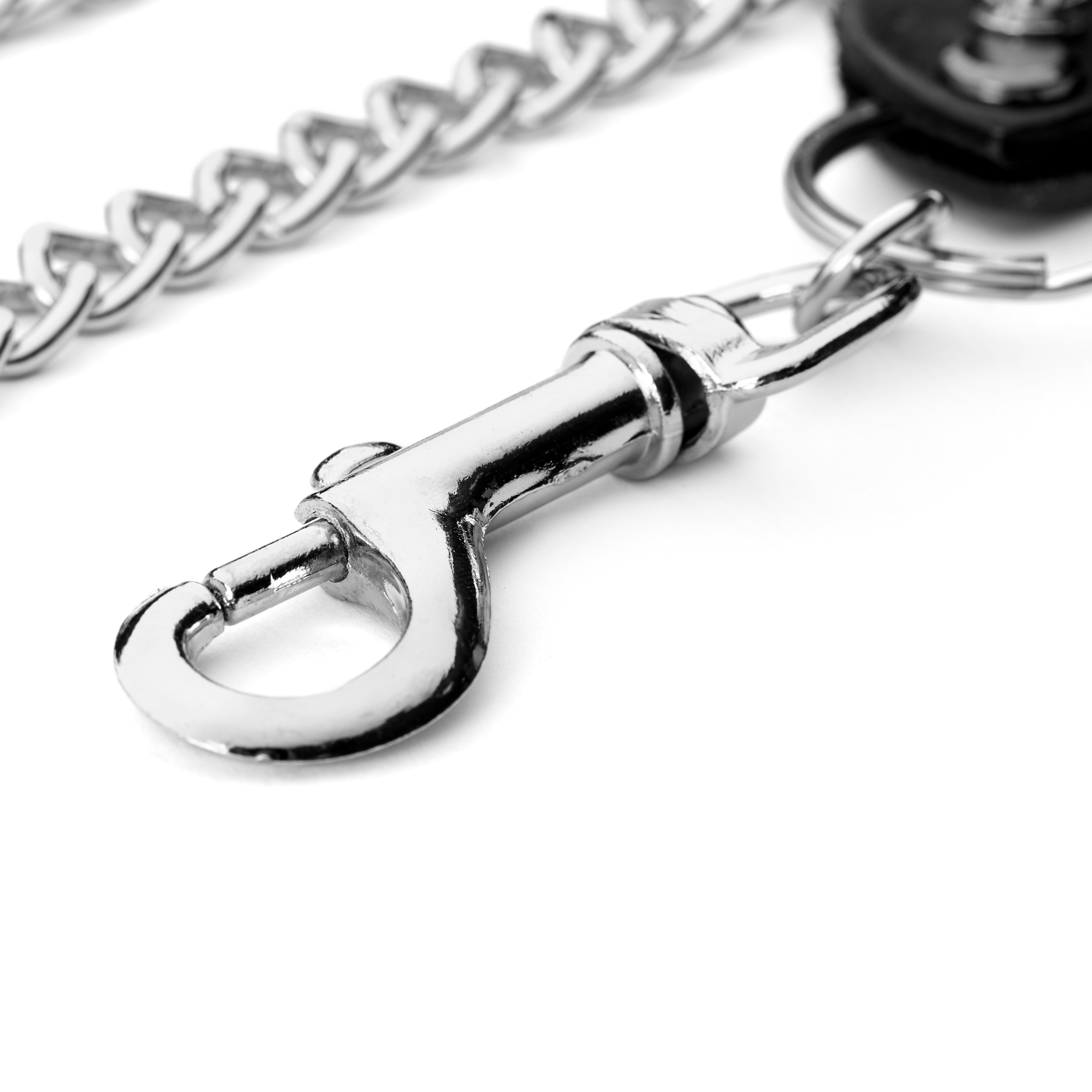 Spiked Metal Wallet Chain - 5