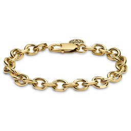 Essentials | 8 mm Gold-Tone Cable Chain Bracelet